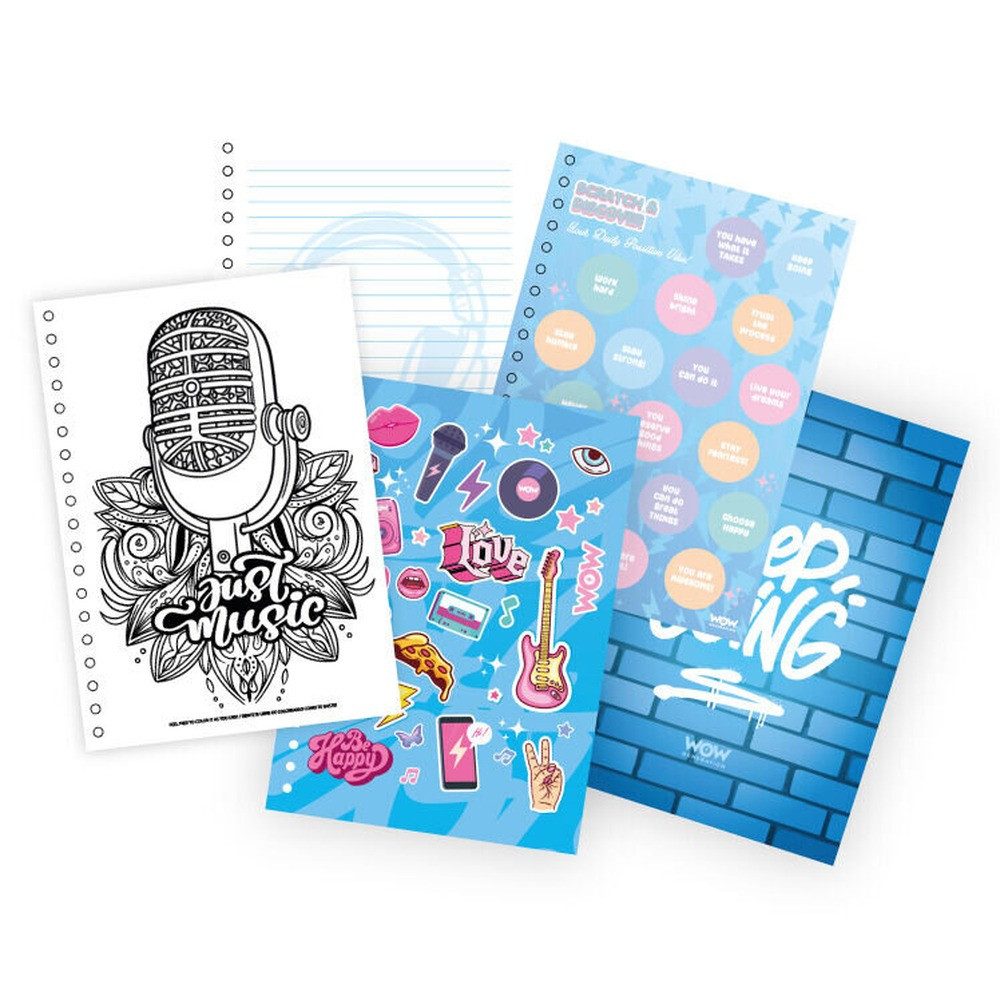 Kids Euroswan Notizbuch Wow Generation Singer Emma A5 Notizbuch