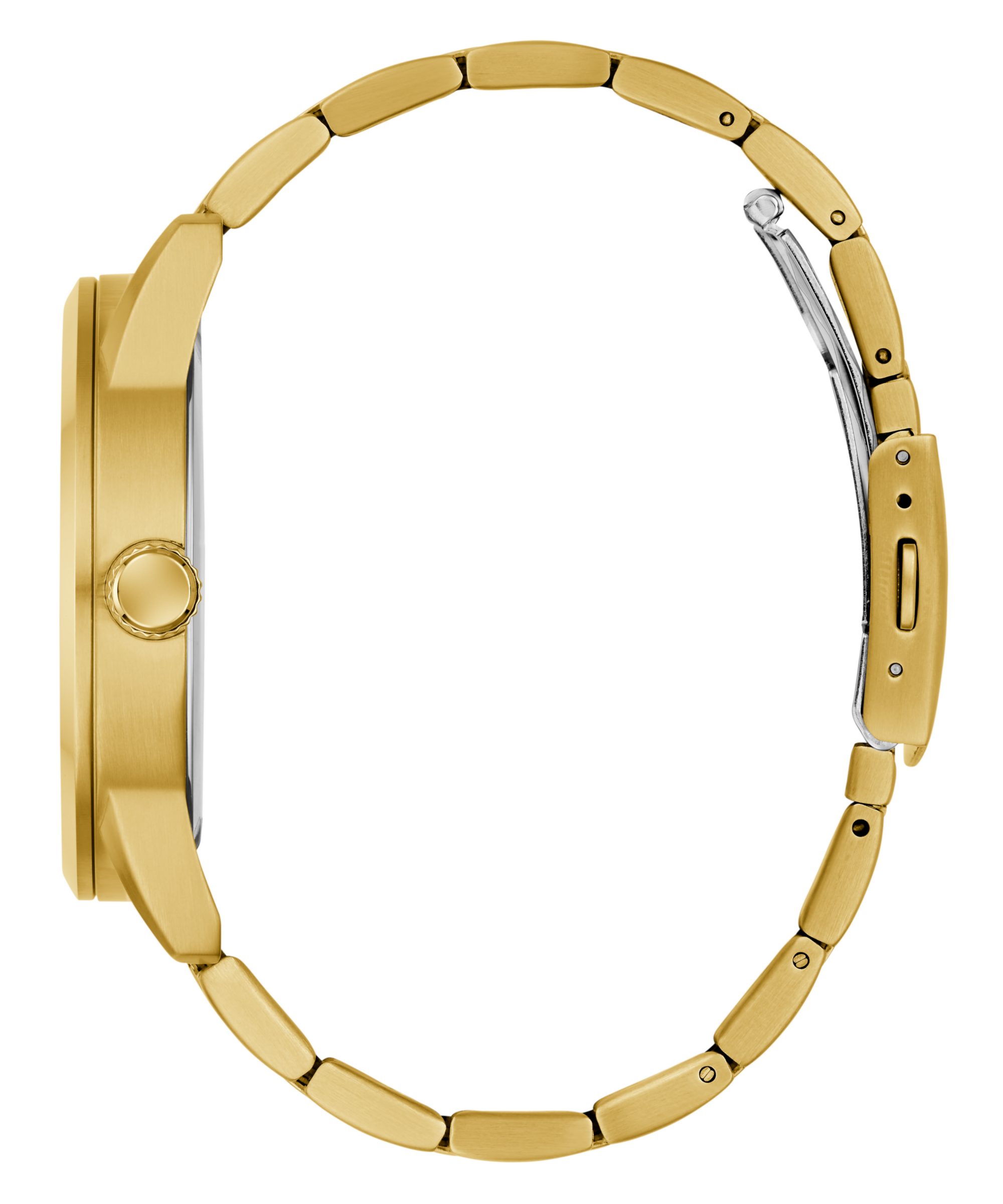 Guess Multifunktionsuhr TREY GW0963G2, Quarzuhr, Armbanduhr, Herrenuhr, Edelstahlarmband, Datum