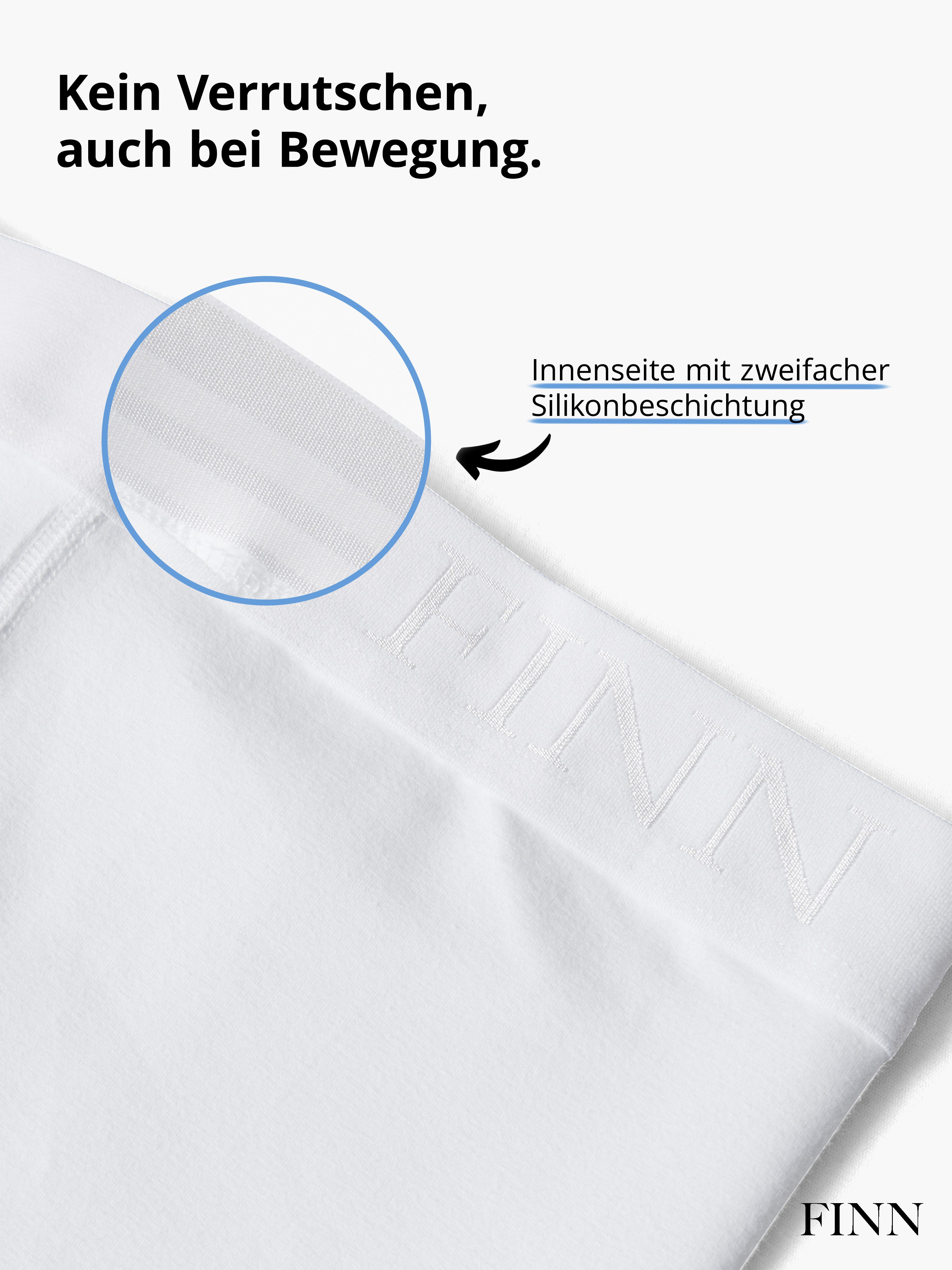 FINN Design Shapinghose Kompressions-Gürtel Herren - Shapewear Bauchbinde aus Baumwolle Starker Body-Shaper für einen flacheren Bauch – Bild 4 von 5