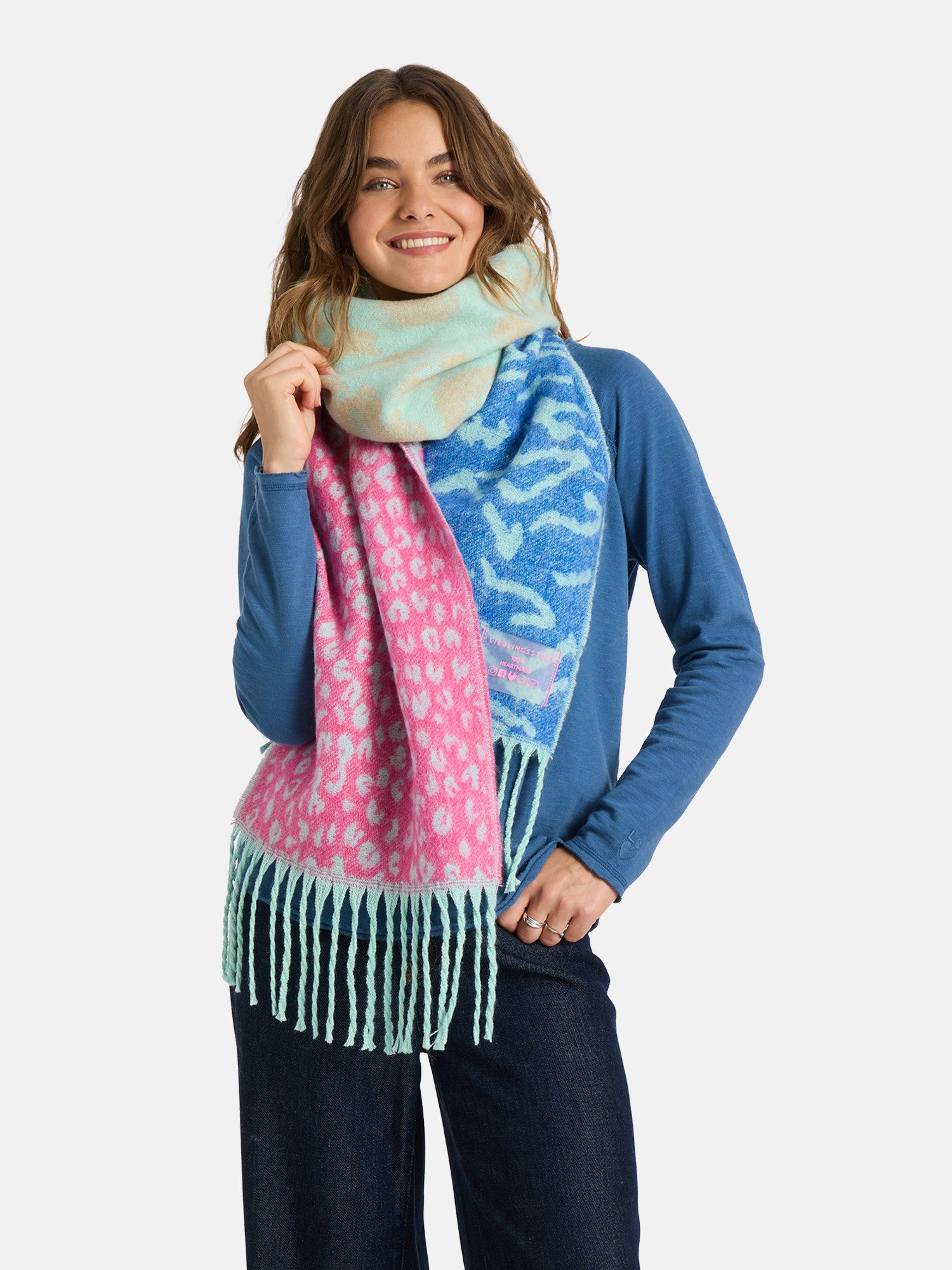 Lieblingsstück Schal Damen-Schal, mit Woll-Anteil günstig online kaufen