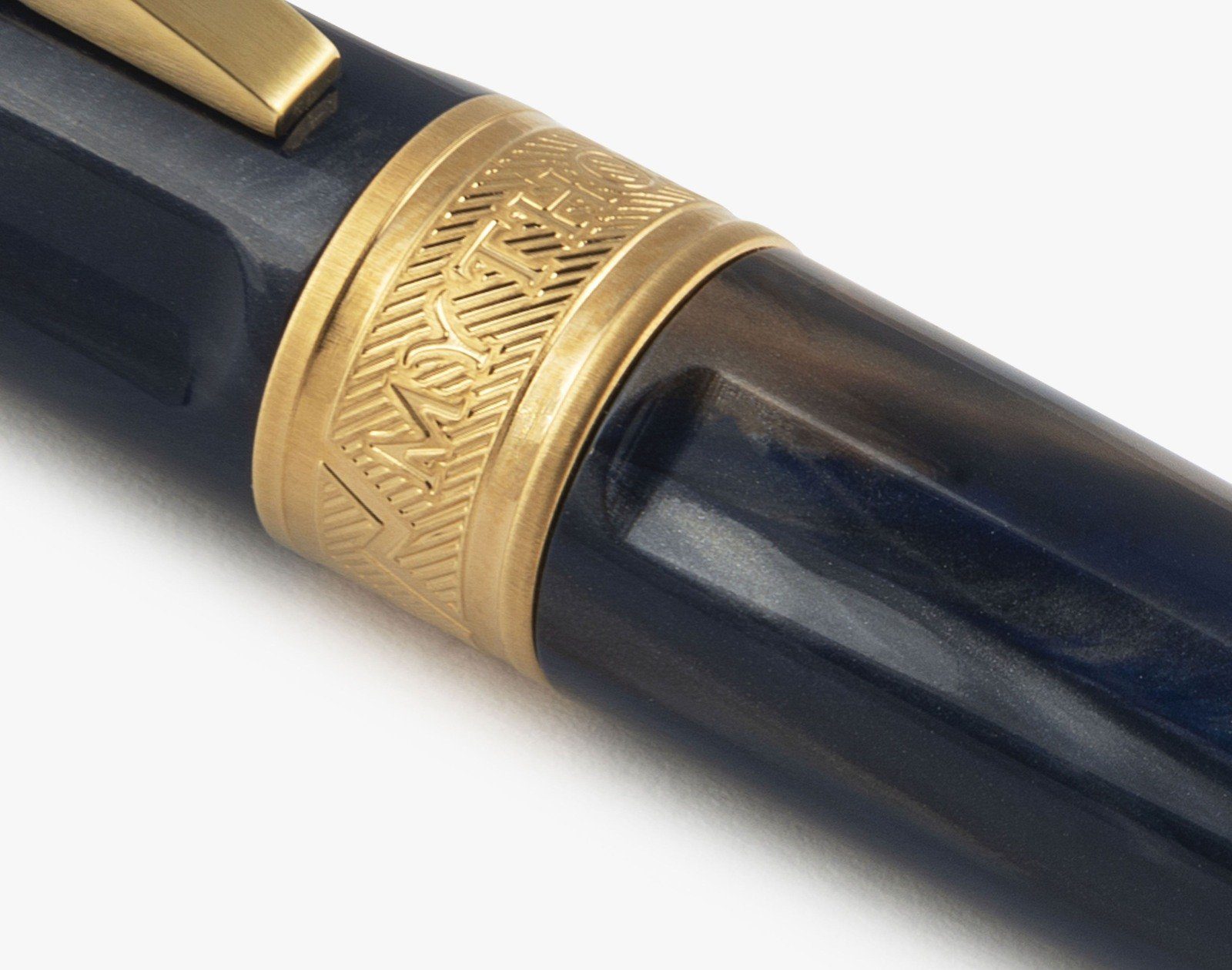 Visconti Kugelschreiber Kugelschreiber Zeuss Blue Gold, Mythos (kein Acryl Visconti Mirage Ballpoint Set)
