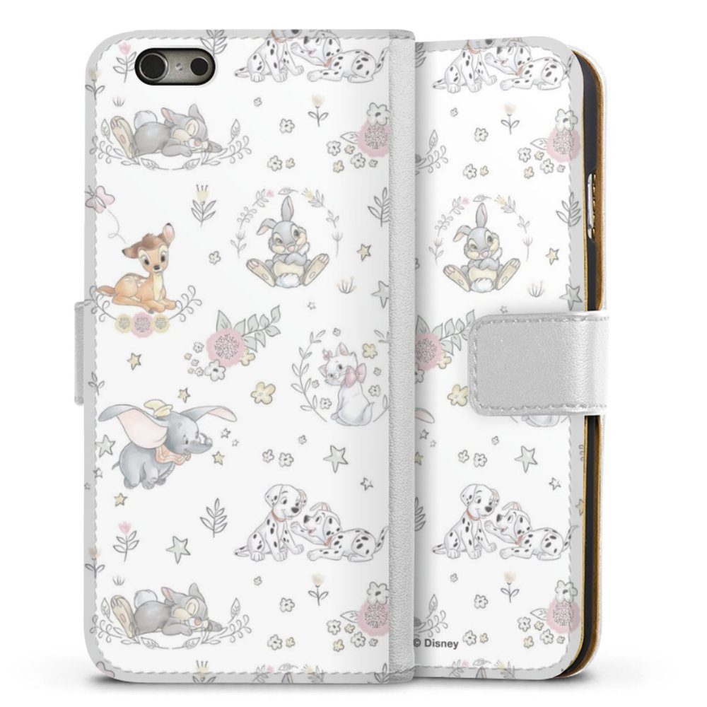 DeinDesign Handyhülle Disney Bambi Dumbo Sentimental Heritage Collection, Apple iPhone 6s Hülle Handy Flip Case Wallet Cover Handytasche Leder