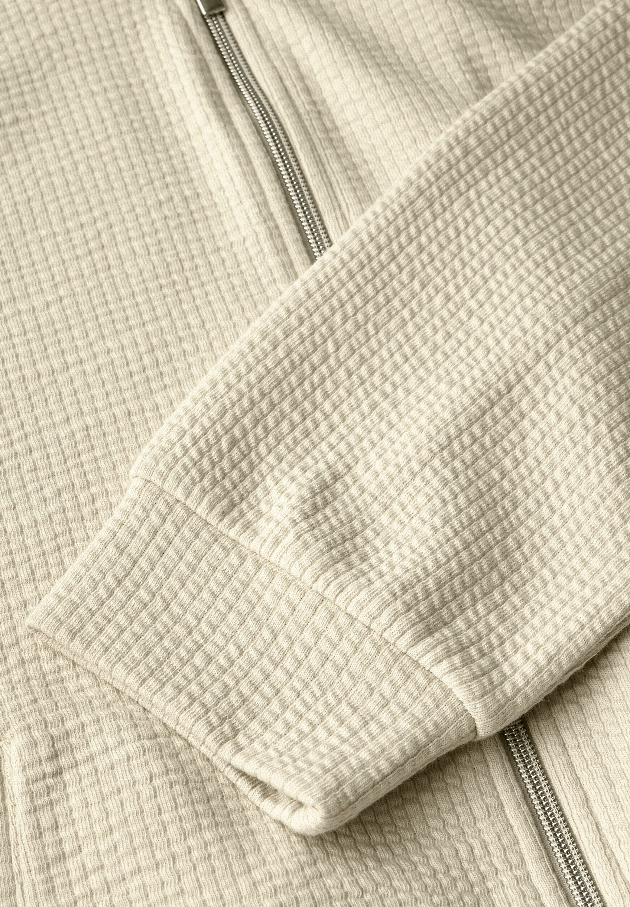 STREET ONE STUDIO Cardigan aus Baumwolle mit Stretchanteil