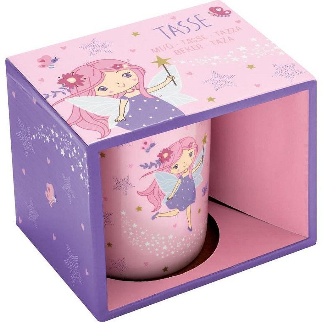 Sheepworld Tasse Kinder Tasse Becher Milch Kakaotasse 20cl Geschenk Sheepworld FEE, Material: Porzellan