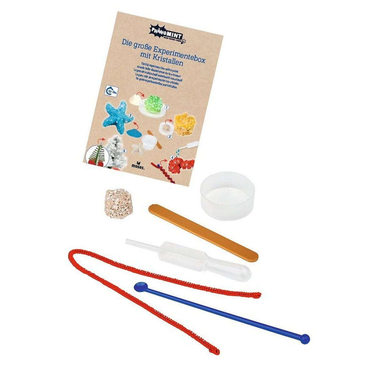 Moses. Verlag Kreativset PhänoMINT Box Kristall-Experimente für Kinder ab 6 Jahren