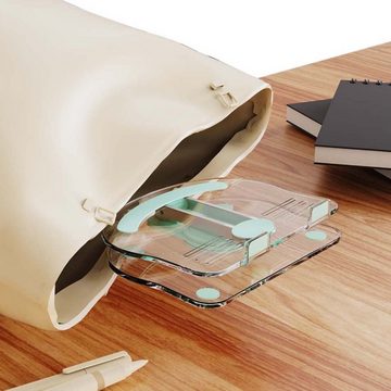 FIDDY Acryl-Dreh-Handy-Tablet-Universal-Faltständer Laptop-Ständer, (1-tlg., Desktop-Büro, Konferenz, stabil, schwer und leistungsstark)