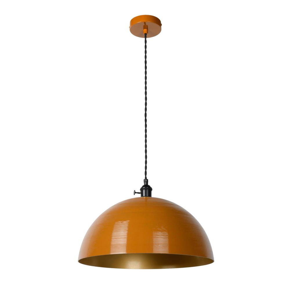 Lucide Pendelleuchte Pendelleuchte Marne in Gelb E27