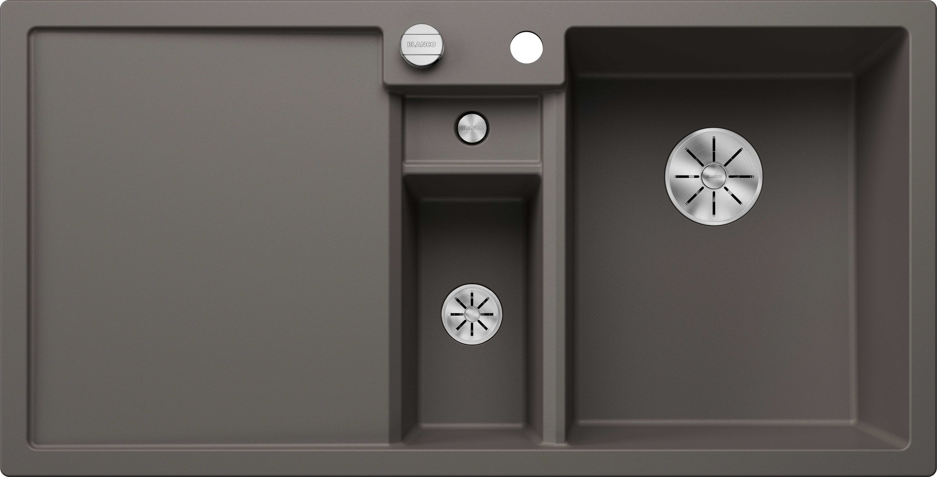 Einbauspüle COLLECTIS 6 S Einbauspüle SILGRANIT vulkangrau ab 60 cm Excenter