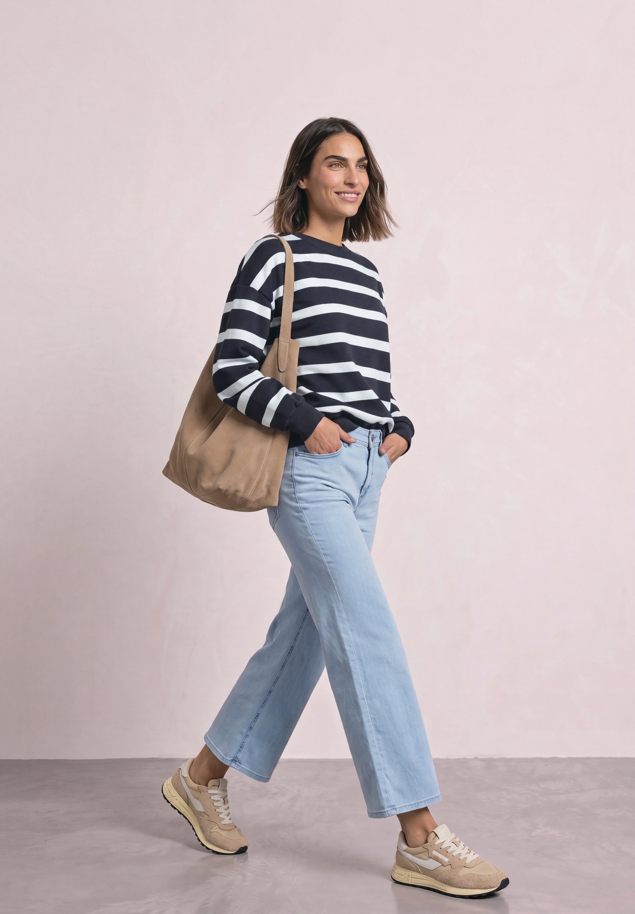 STREET ONE Sweatshirt im Streifen-Design – Bild 3 von 5