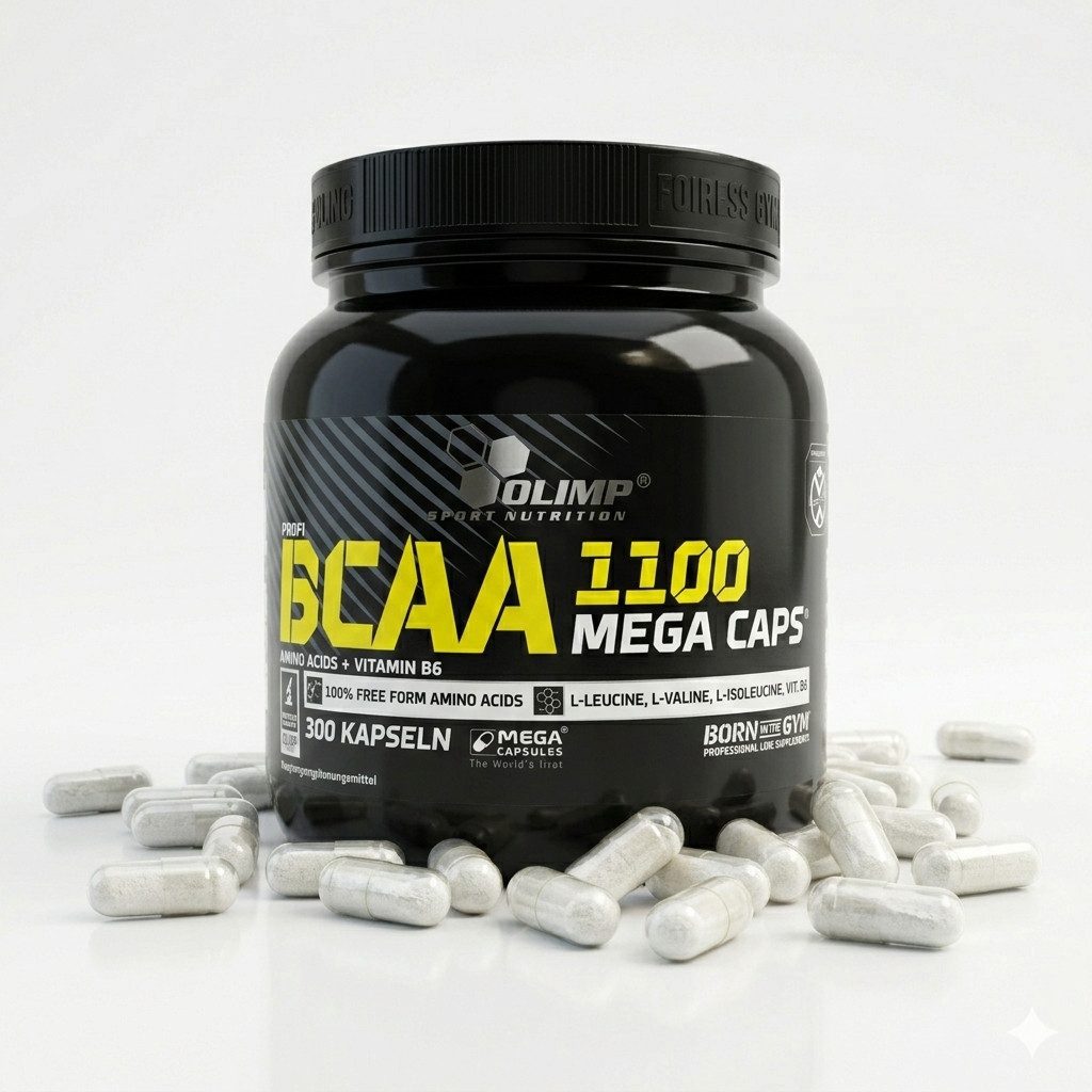 Olimp Olimp BCAA Mega Caps Kapsel, 300 er