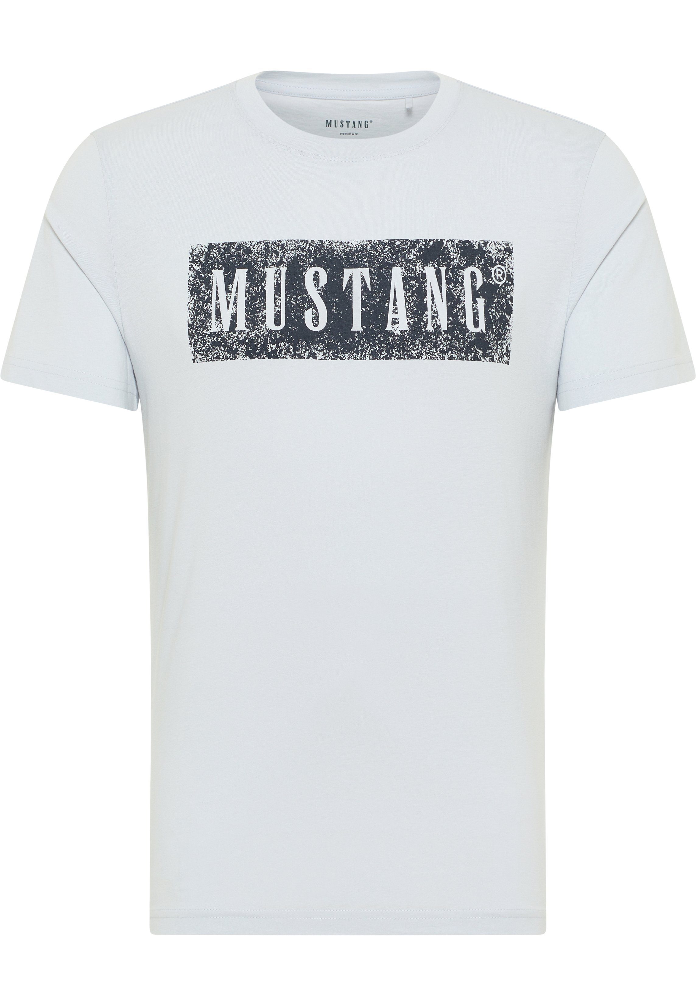 MUSTANG T-Shirt Style Alex Print C blau