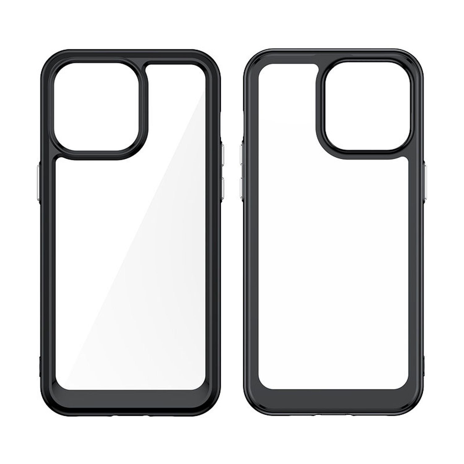 cofi1453 Bumper Outer Space Cover Handy-Hülle Hardcover für iPhone 15 Serie