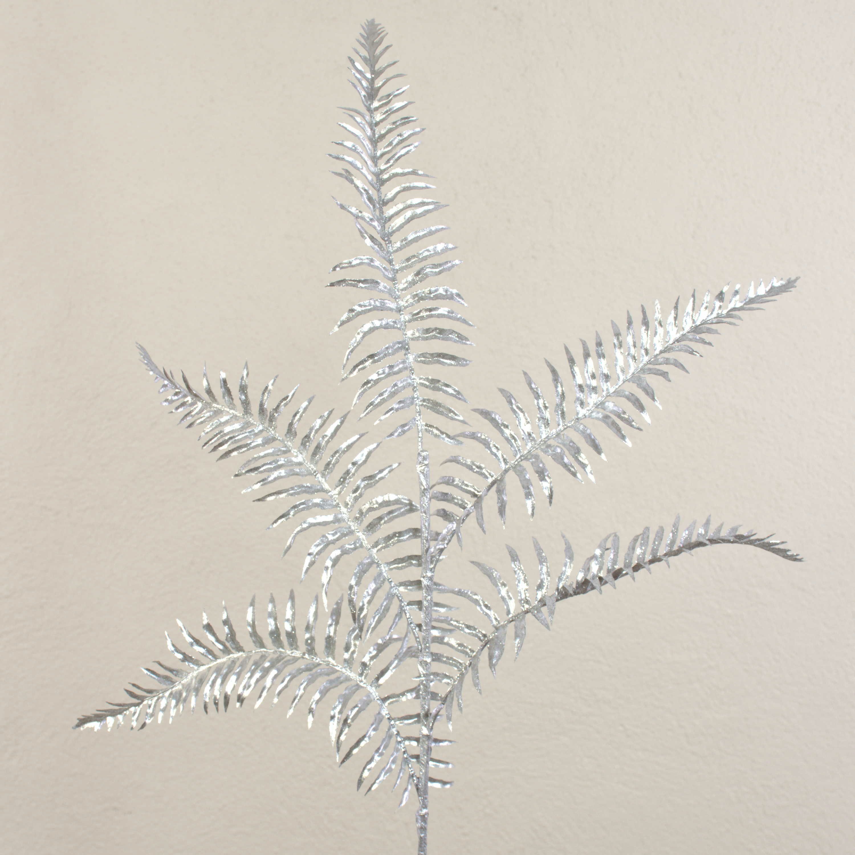 Kunstzweig Deko Boston Farn Zweig Nakhon, Silber, 100cm Farn (Schwertfarn), artplants, Höhe 120.0 cm