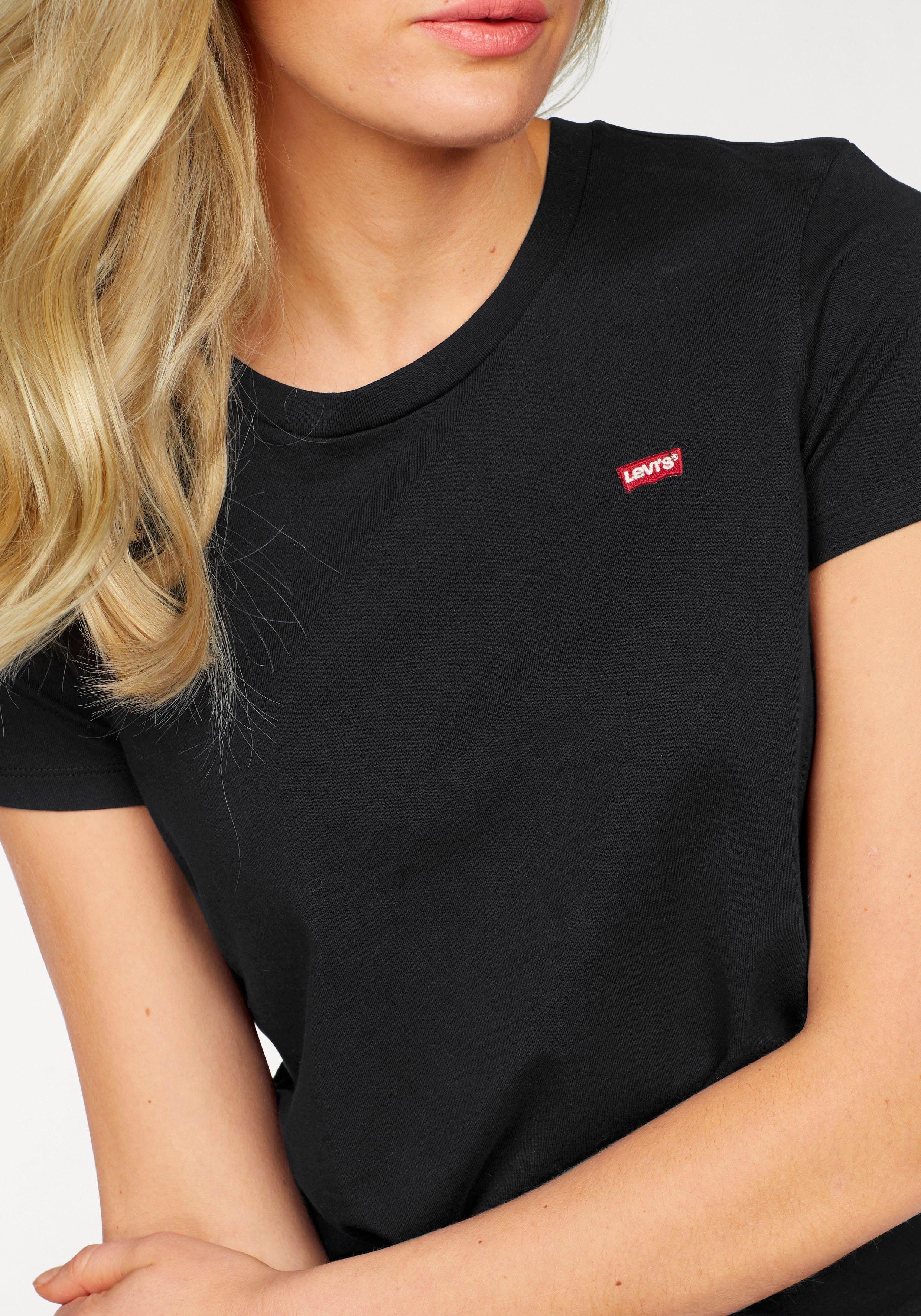 Levi's® T-Shirt TEE Minilogo mit kleiner Logostickerei – Bild 3 von 5