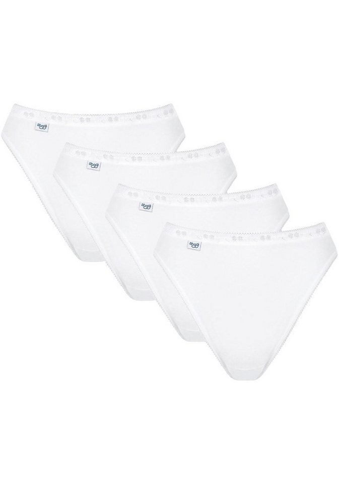 Sloggi Tai-Slip Basic+ (Packung, 4-St) perfekt Passform, elastisches  Baumwollgewebe, Weiche, natürliche Baumwolle in Kombination mit  hochwertigem LYCRA®