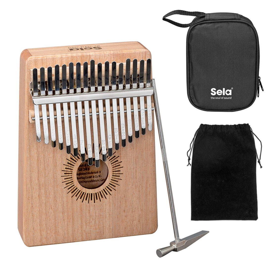 Kalimba Sela SE245 Kalimba Mahagoni 17