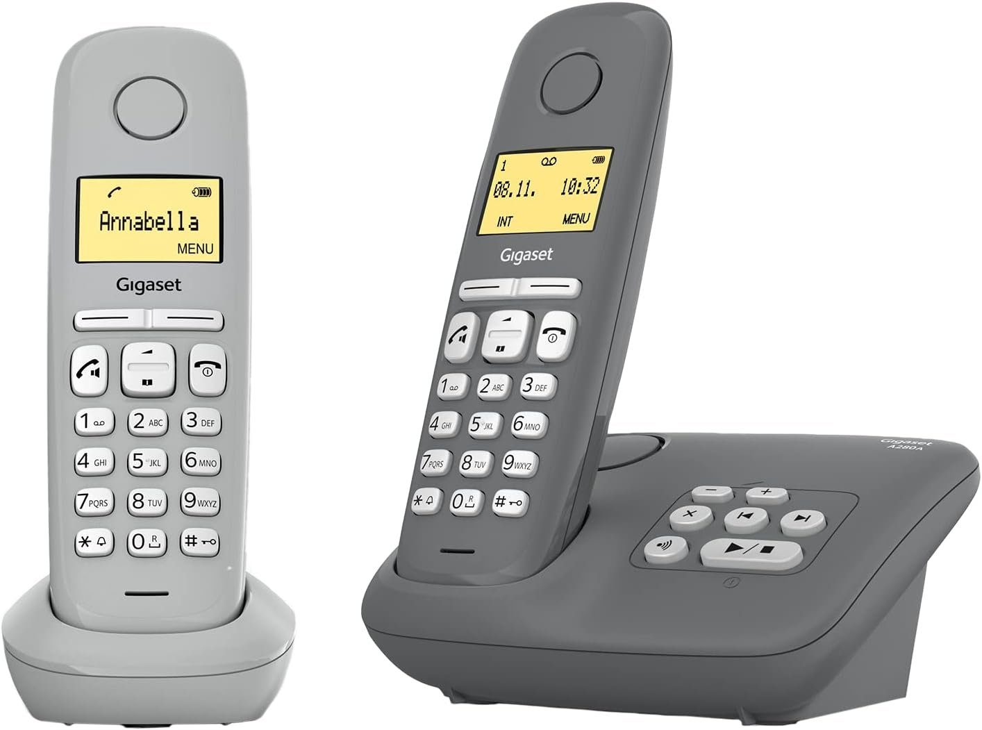 (A) Gigaset Duo DECT-Telefon A280A Gigaset