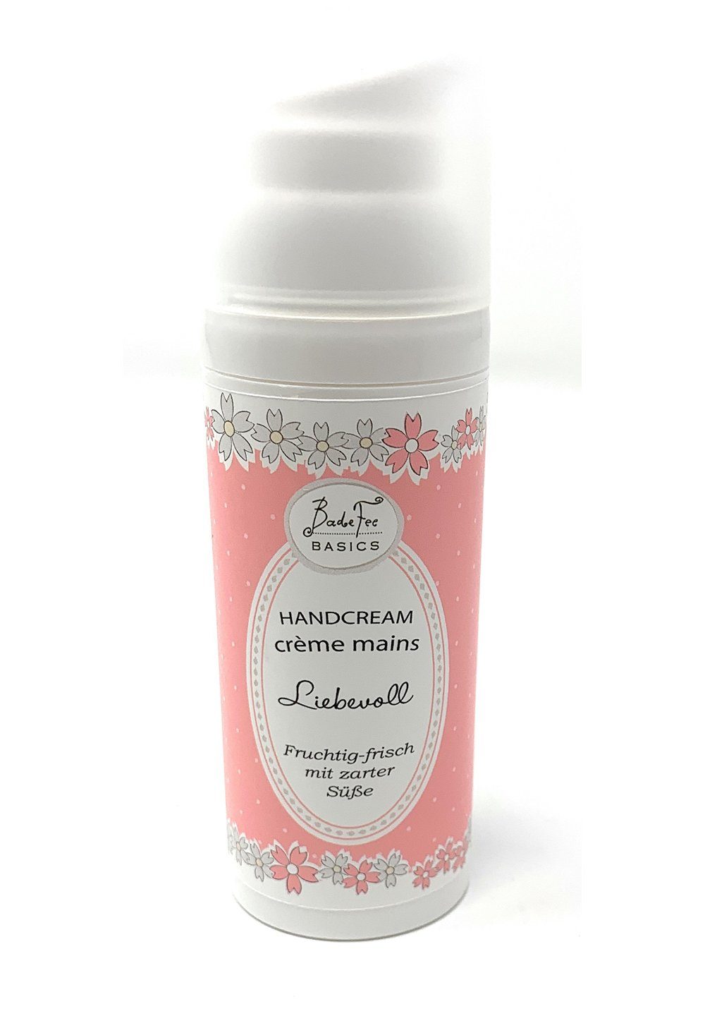 Badefee Handcreme BB023 Liebevoll, 1-tlg., pflegend mit Mandelöl und Sheabutter 50 ml