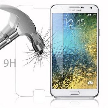 Cadorabo Schutzfolie Samsung Galaxy E7, (1-St), Schutzglas Panzer Folie (Tempered) Display-Schutzglas mit 3D Touch