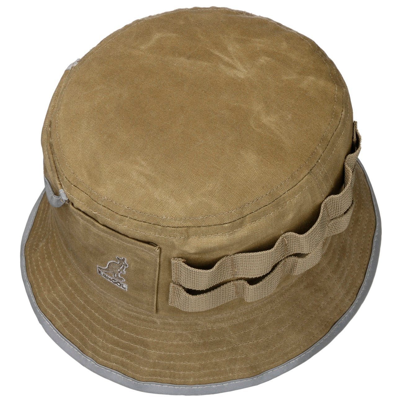 (1-St) Kangol oliv Fischerhut Stoffhut