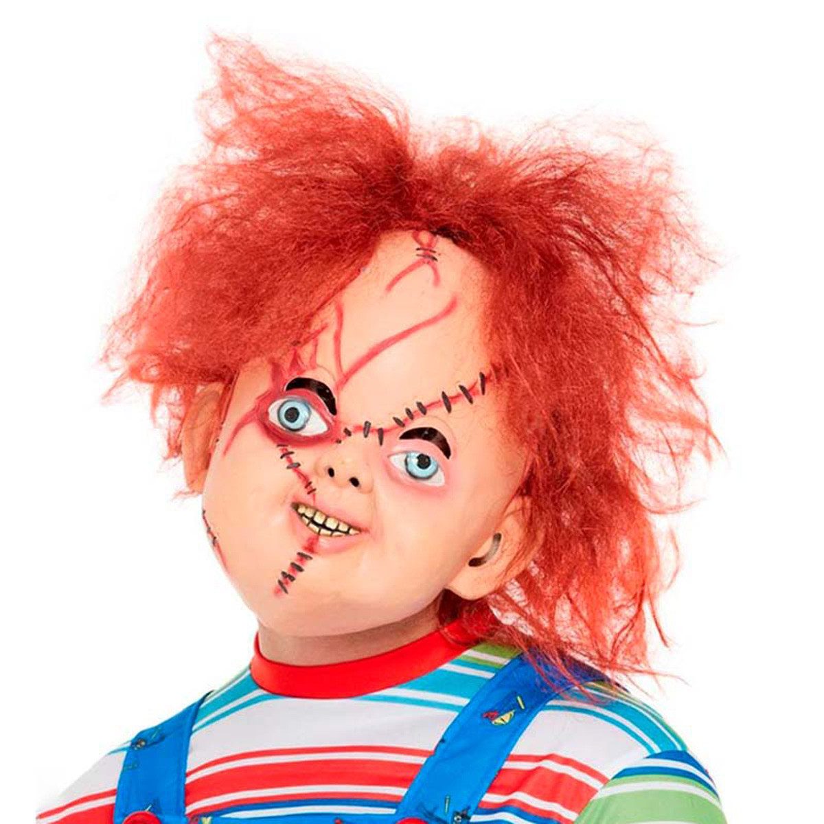 Smiffys Verkleidungsmaske Maske Chucky die Mörderpuppe Latex