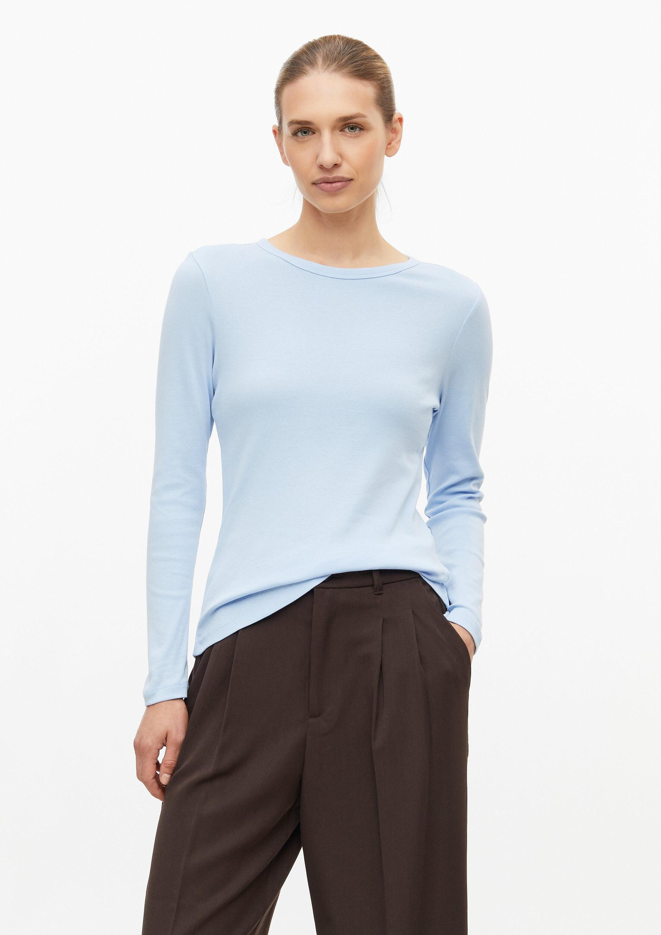 s.Oliver Langarmshirt T-Shirt Longsleeve im Slim Fit