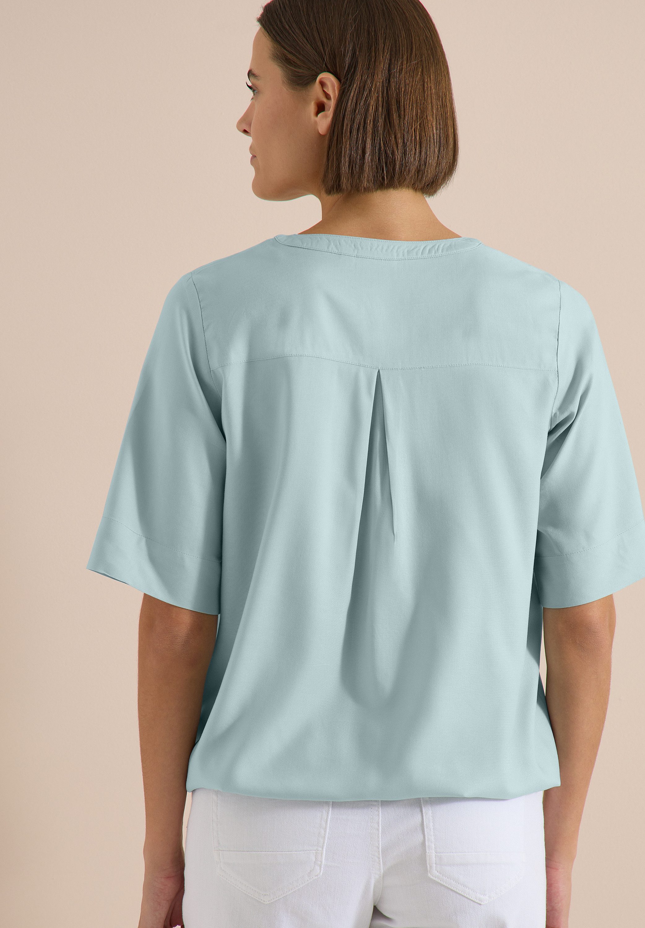 CECIL Schlupfbluse Elastischer Saum