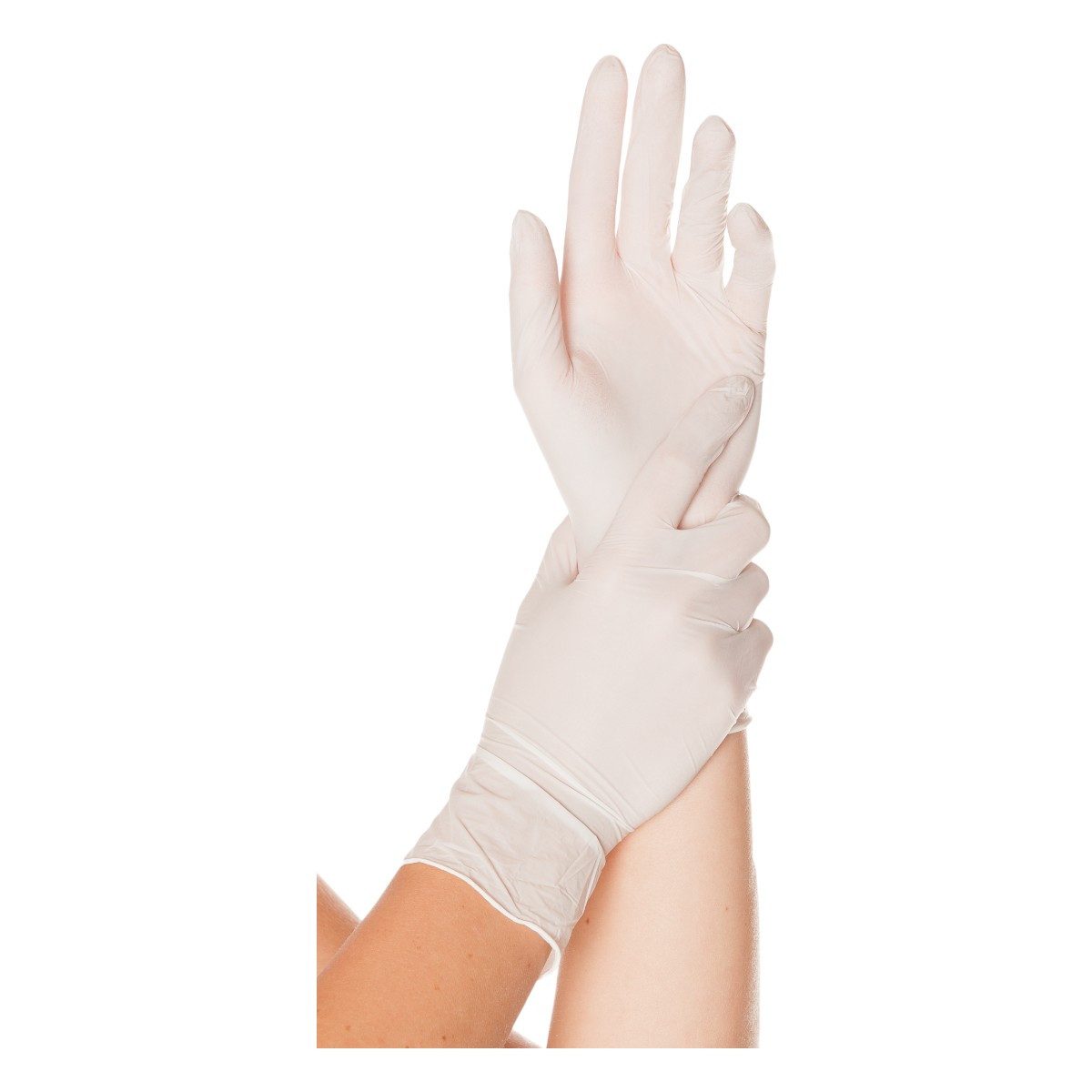 Franz Mensch Nitril-Handschuhe Hygonorm "Safe Fit", Weiß, 200 Stück puderfr günstig online kaufen