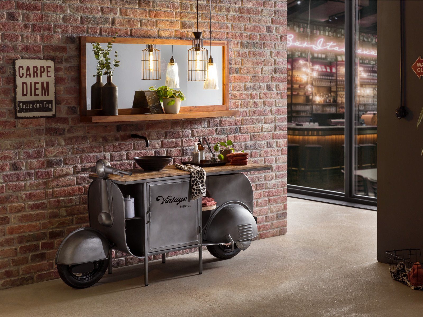 massivum Waschtisch Scooter (1-St)