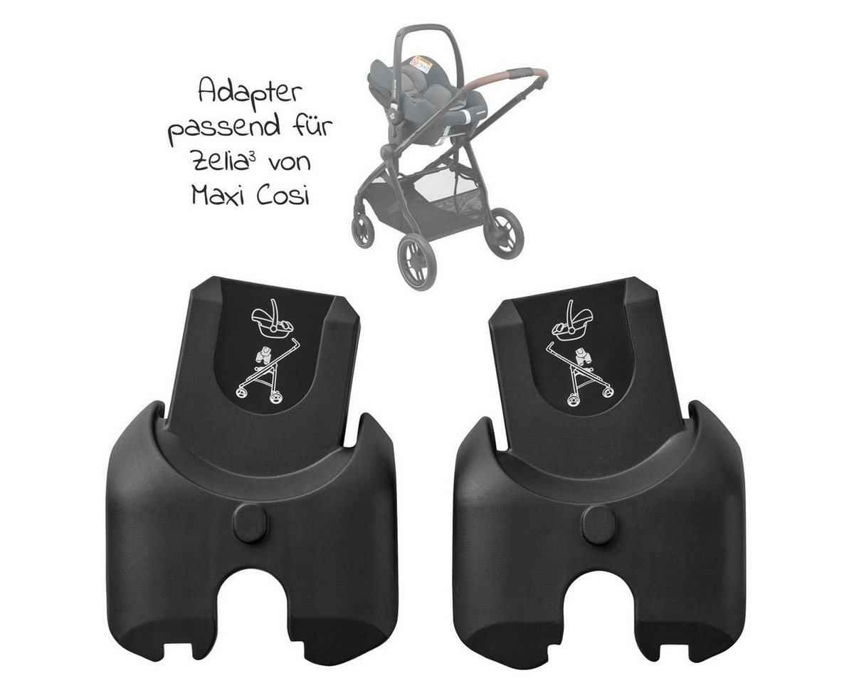 Thumbnail - Maxi-Cosi Kinderwagen-Adapter Zelia³ - Black, Adapter für Kinderwagen Zelia³