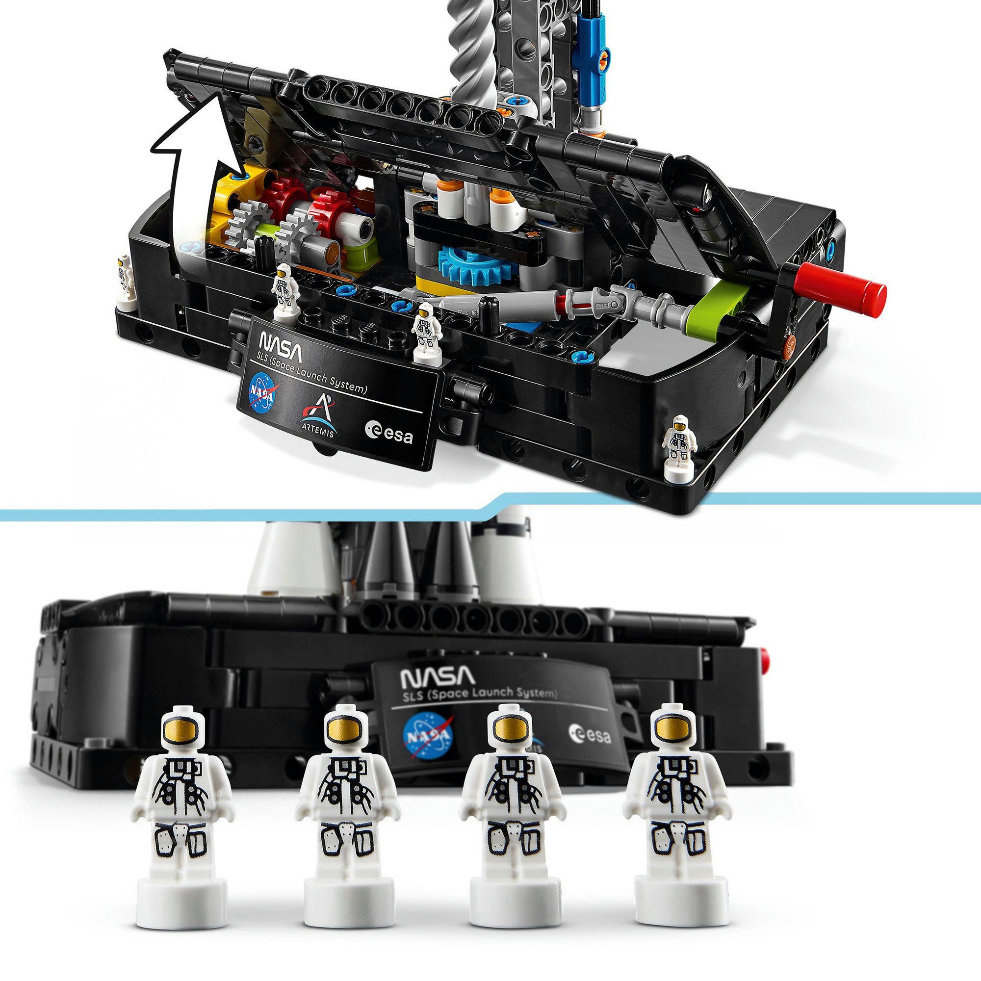 LEGO® NASA Artemis SLS-Schwerlastrakete (42221), LEGO Technic Konstruktionsspielsteine, (632 St), Made in Europe – Bild 5 von 5