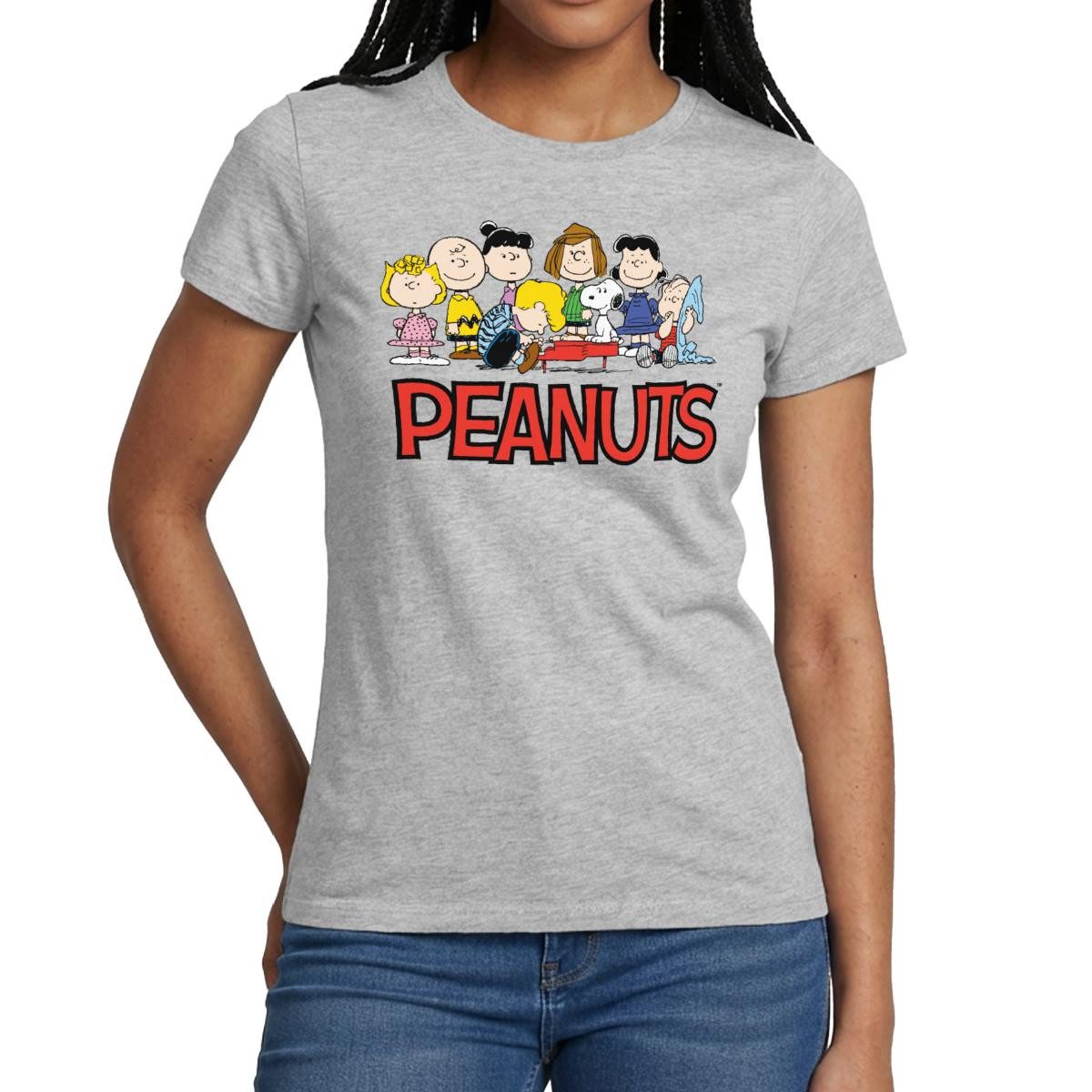 T-Shirt Peanuts Snoppy Und Friends Frauen T-Shirt