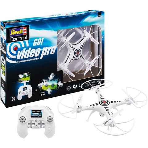 Revell® RC-Quadrocopter Revell® control, RC Kamera Quadcopter Go! Video Pro