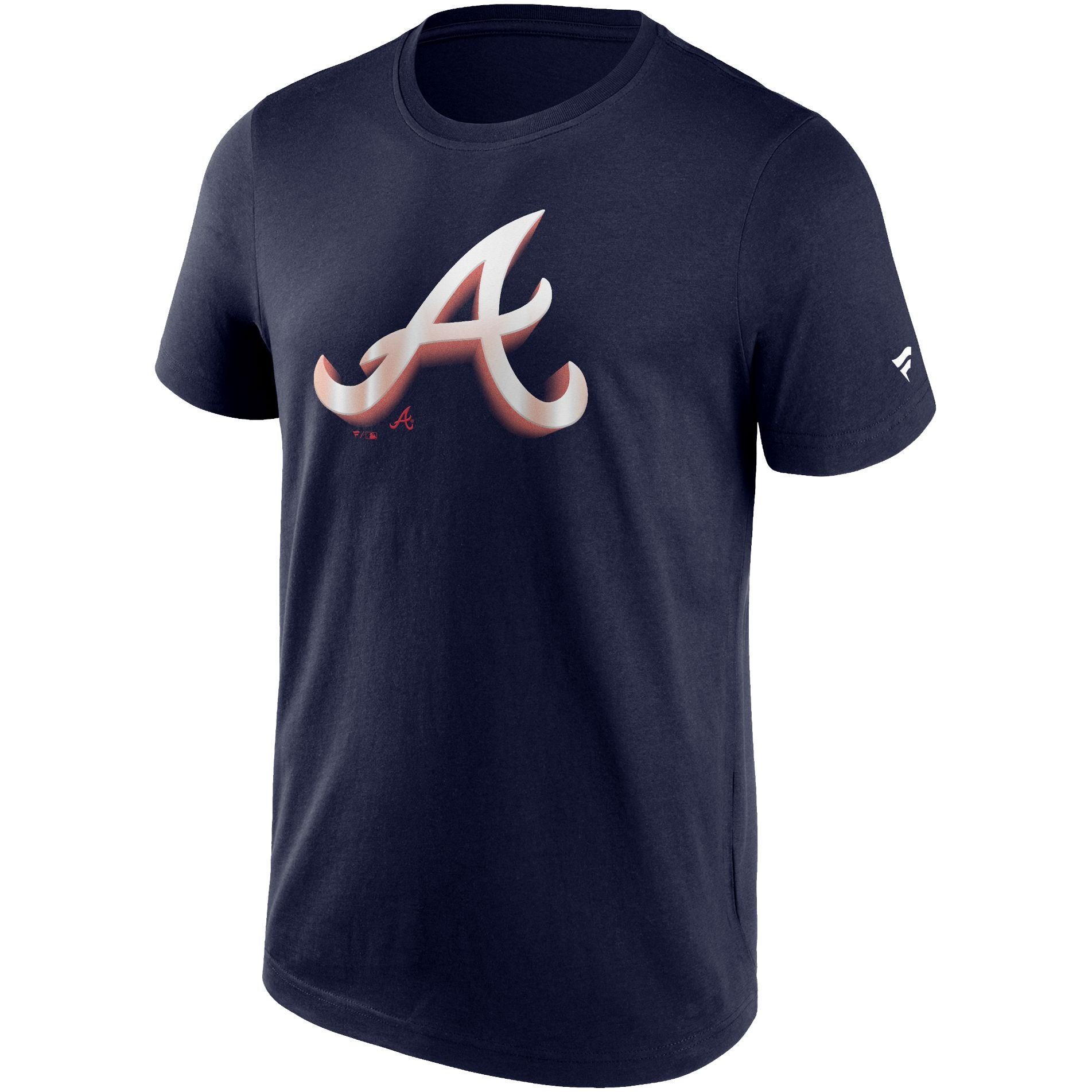 Fanatics Print-Shirt CHROME LOGO MLB NHL NFL Teams Atlanta Braves