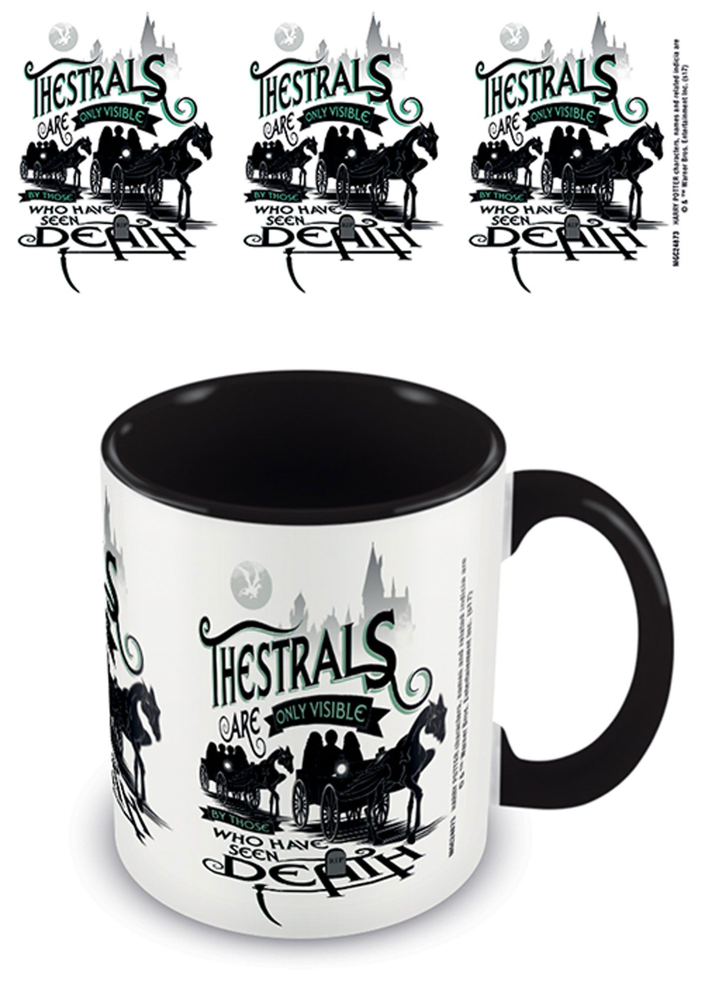 Tasse Harry Potter - Lizenz Tassen - Thestrals - black and white