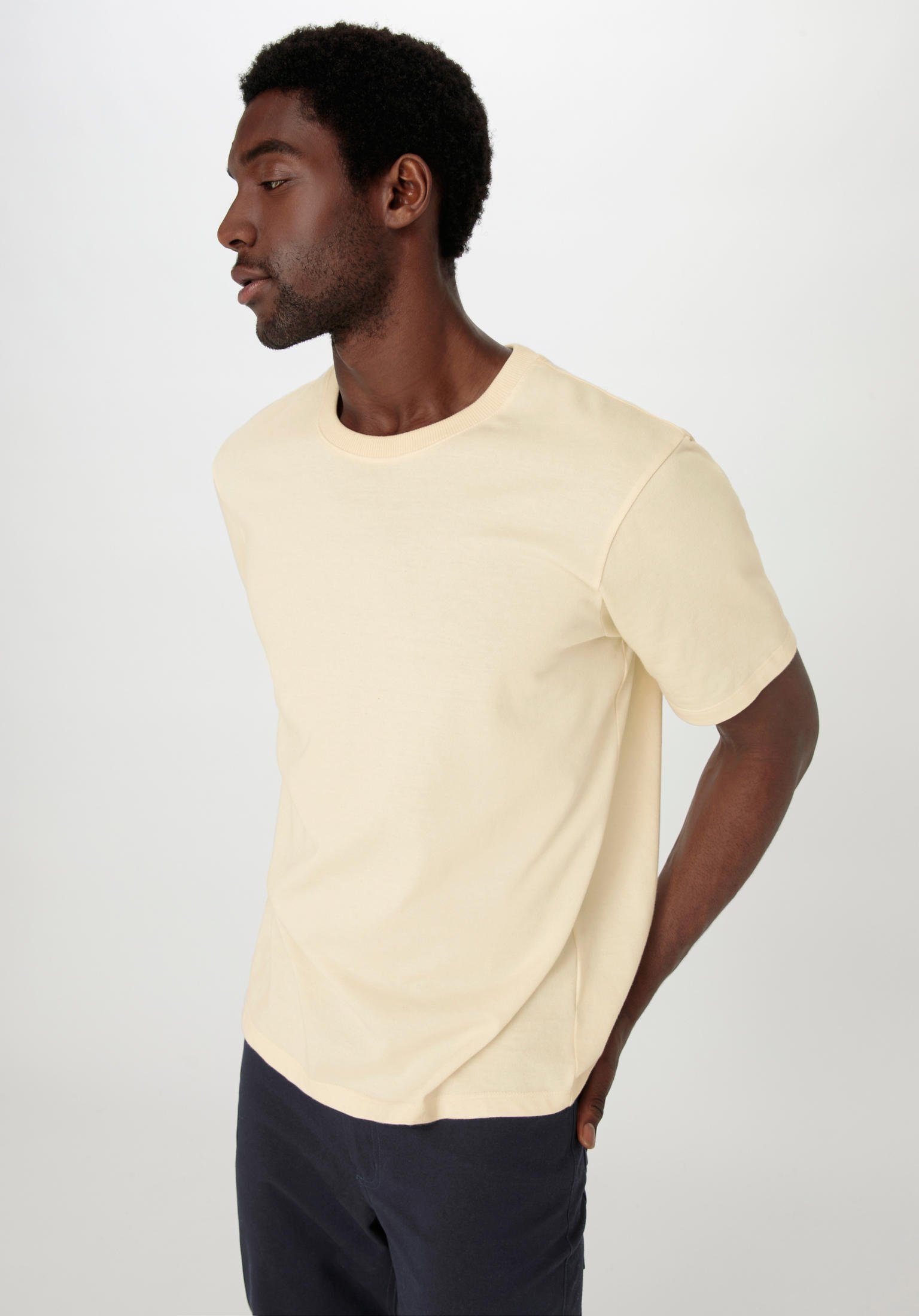 T-Shirt Hessnatur reiner Relaxed aus Bio-Baumwolle