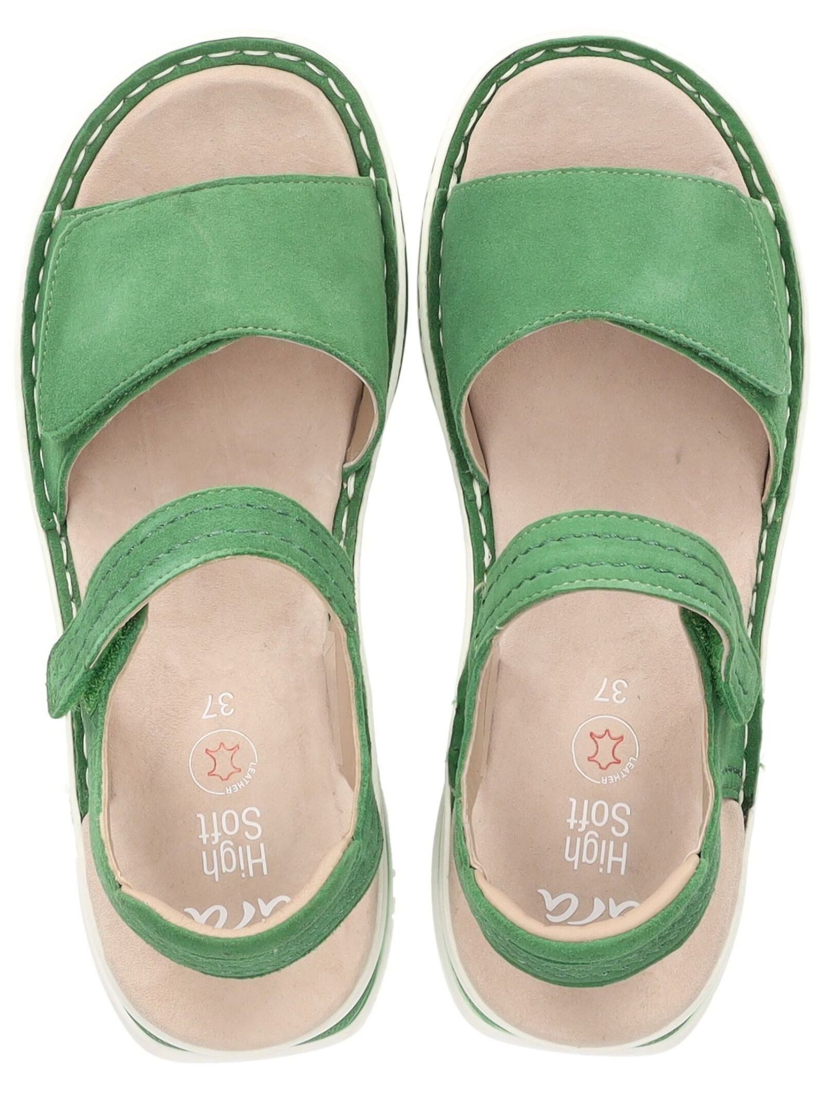 Ara Sandalen Veloursleder . Keilsandalette