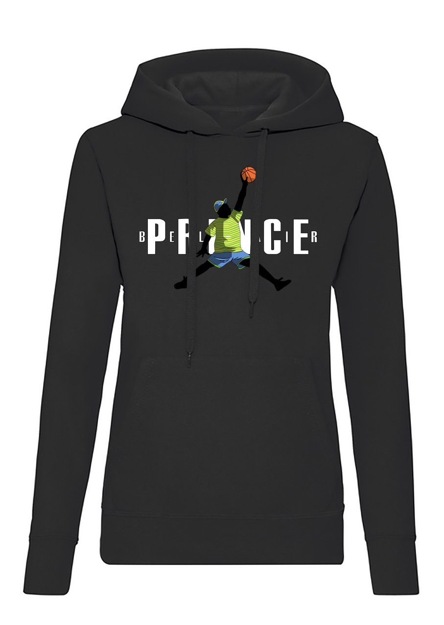 Blondie & Brownie Hoodie Damen Fresh Prince Bel Air Basketball mit Kapuze