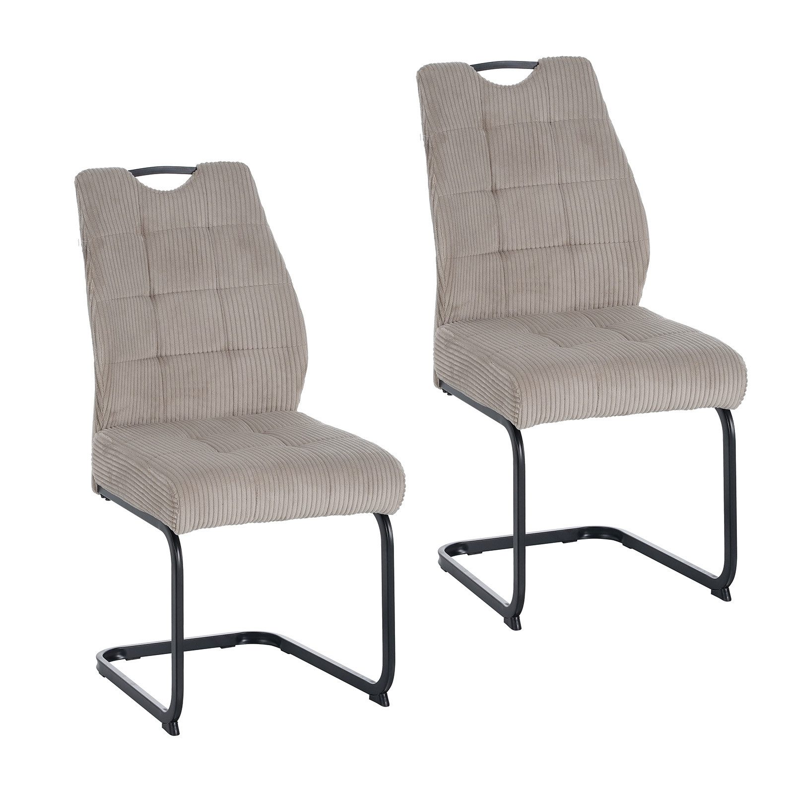 HTI-Living Esszimmerstuhl Modernes 2er Set Schwingstühle günstig online kaufen