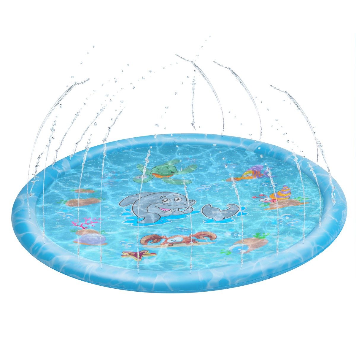 Eddy Toys Spiel-Wassersprenkler Spoeiermat 100cm