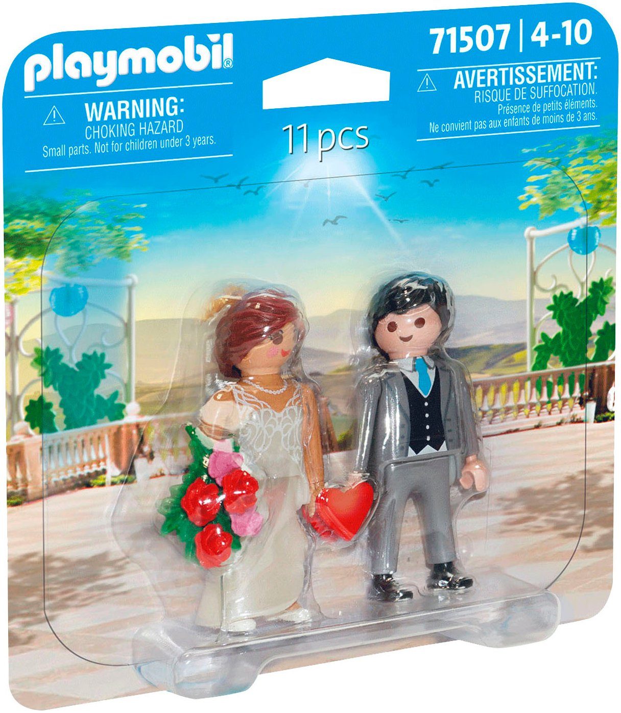 Playmobil® Hochzeitspaar (71507), Duo Pack Konstruktions-Spielset, (11 St), günstig online kaufen