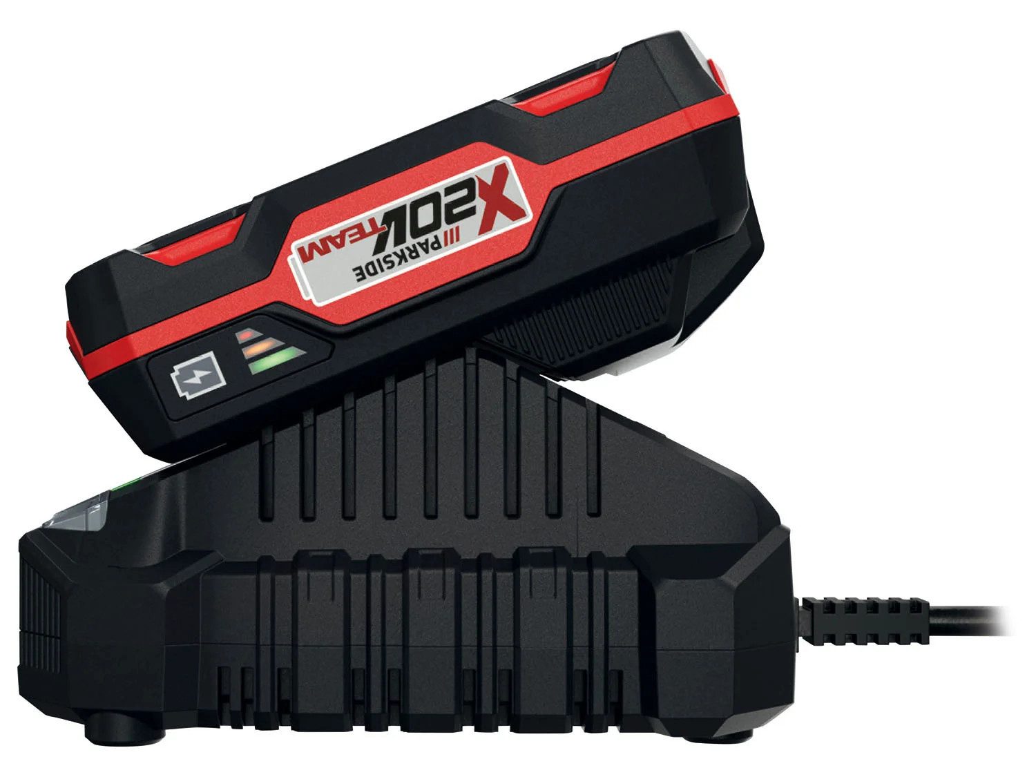 Parkside Parkside 20 V Akku-Ladegerät Set PLG 20 C1 + Akku PAP 20 B1 2Ah Akku, Cell Balancing