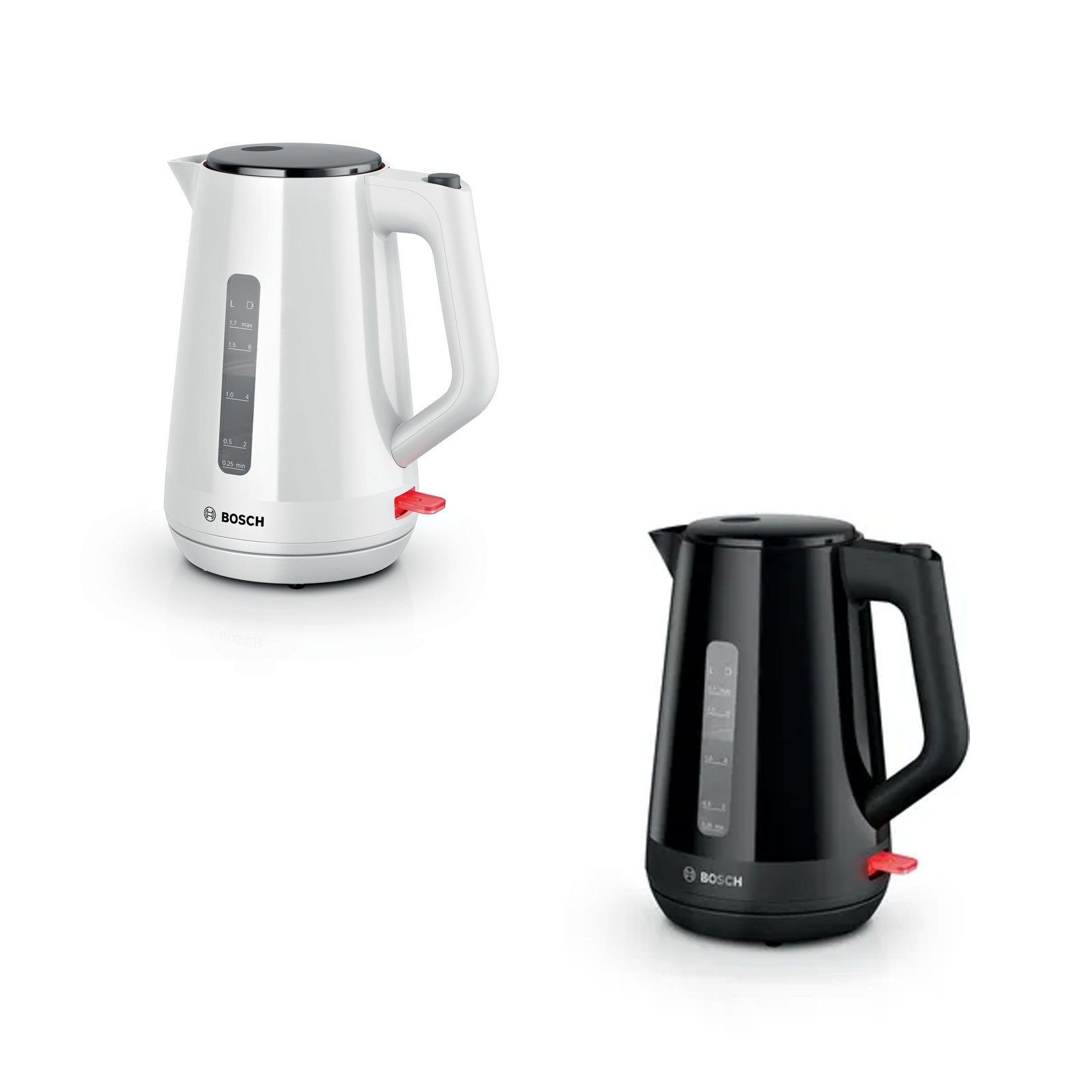 BOSCH Wasserkocher TWK1M123, Abschaltautomatik, Trockengeh- und Überhitzungsschutz
