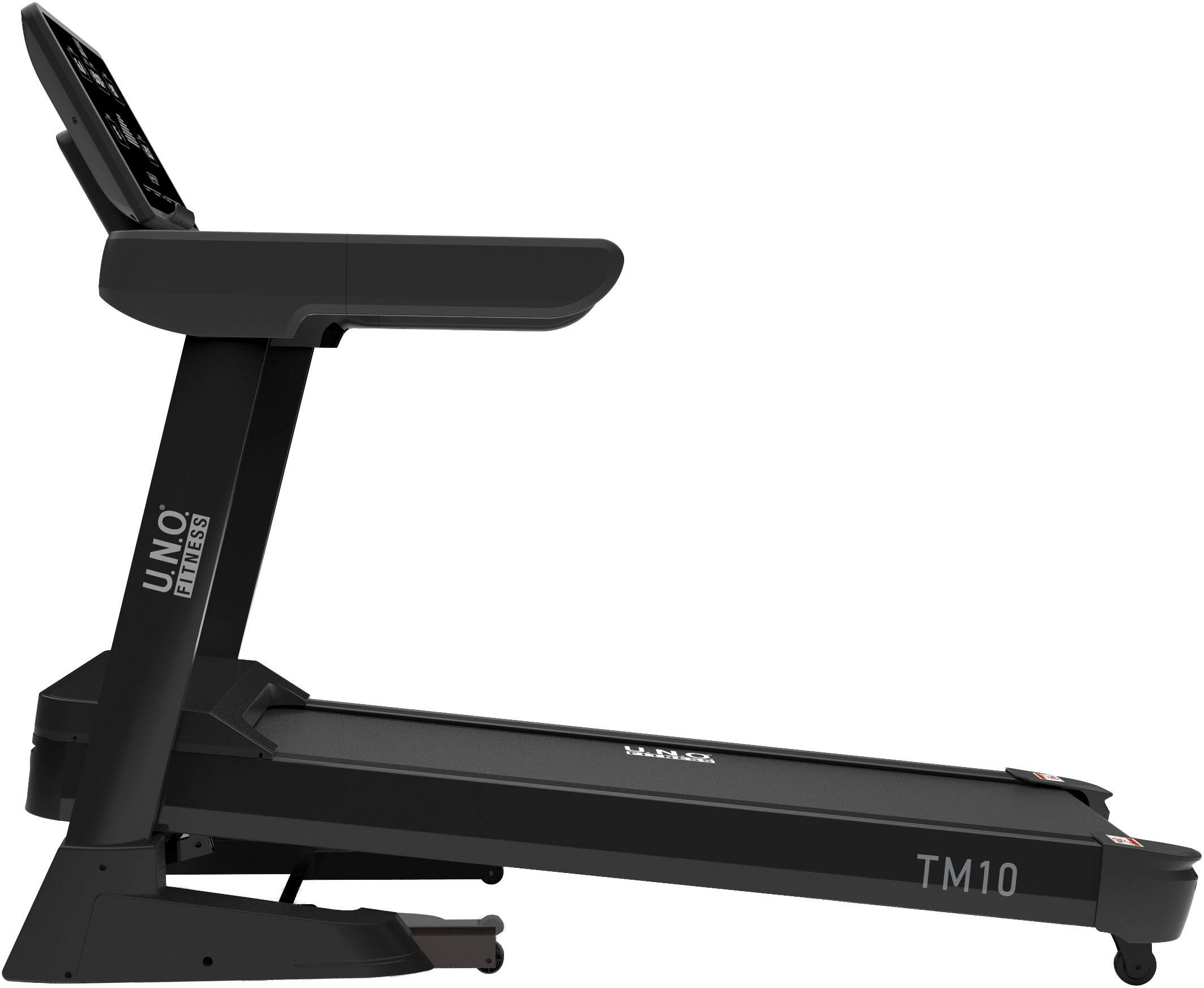 U.N.O. FITNESS Laufband TM 10 (Smart Knob), bis max. 20 km/h, klappbar, mit Steigung, 150 kg max. Benutzergewicht