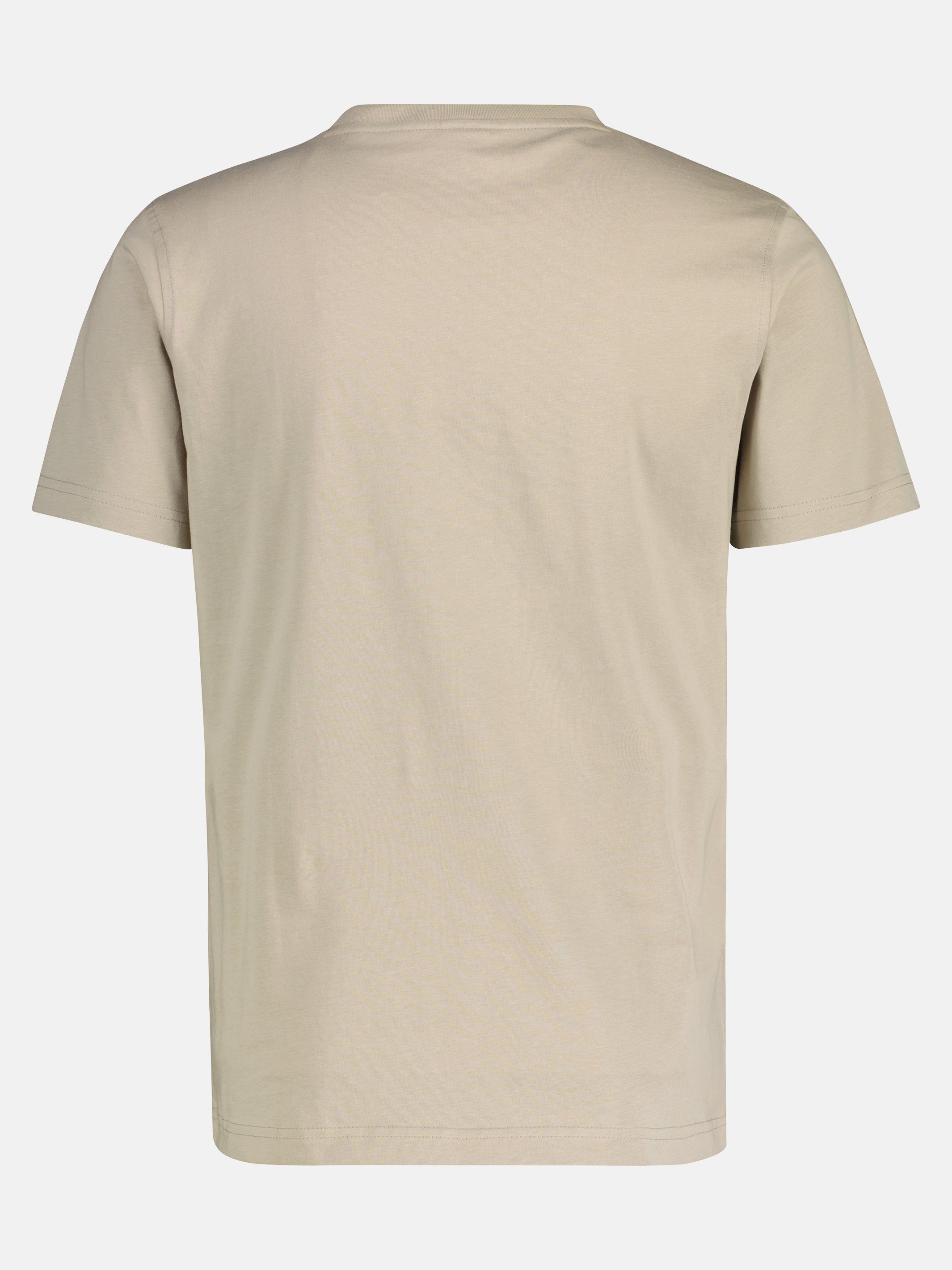 LERROS T-Shirt LERROS T-Shirt mit O-Neck SOFT STONE
