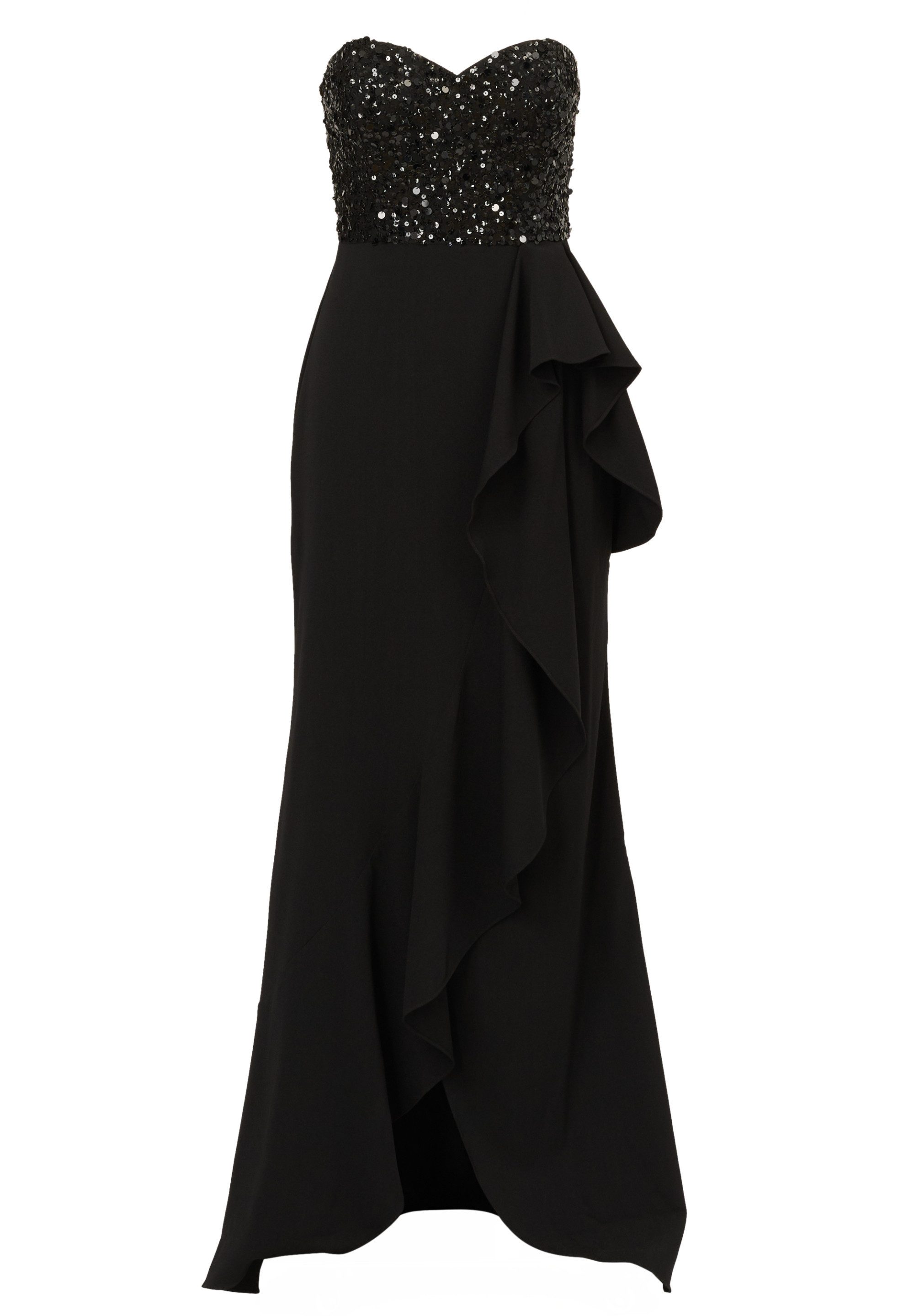 Adrianna Papell Abendkleid Strapless Bead Mesh Dress Umwerfendes, trägerlos günstig online kaufen