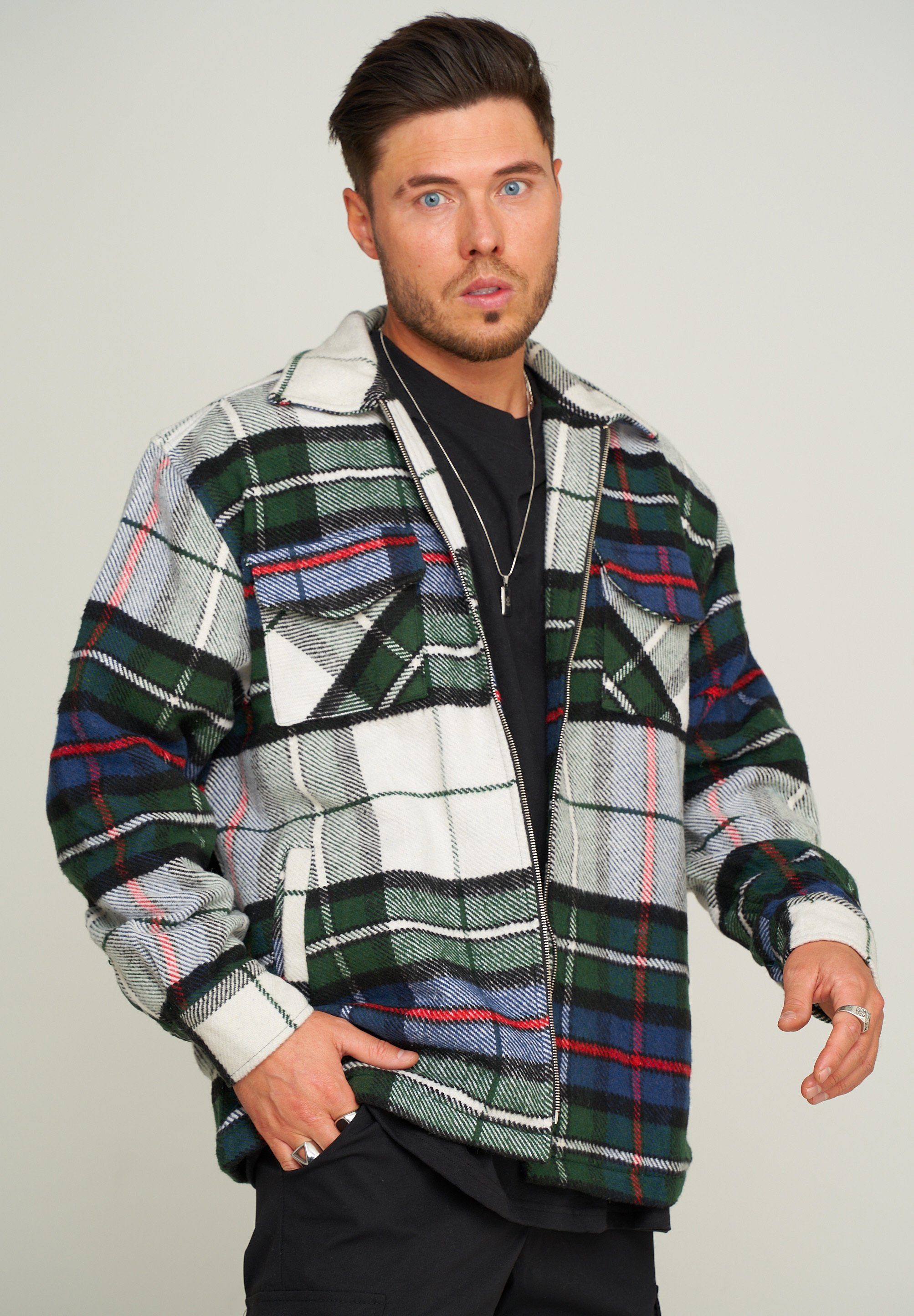 2Y Premium Flanellhemd 2YMILTON Oversized Flanell