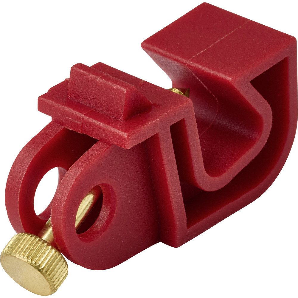 Sygonix Verteilerbox Sygonix SY-6872534 Verriegelung 31.9 mm Rot Verriegelung Leistungs