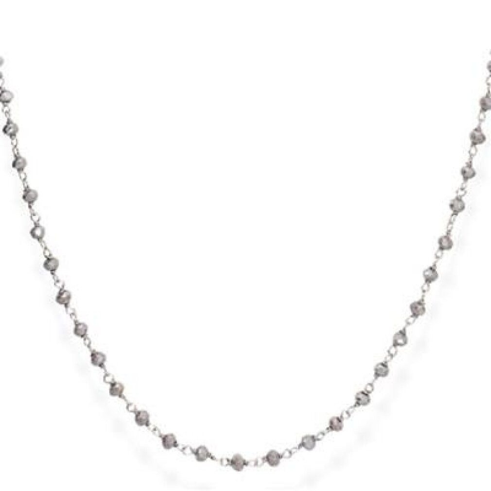 Amen Kette mit Einhänger Silver necklace with smoke crystals Romance CLBF45