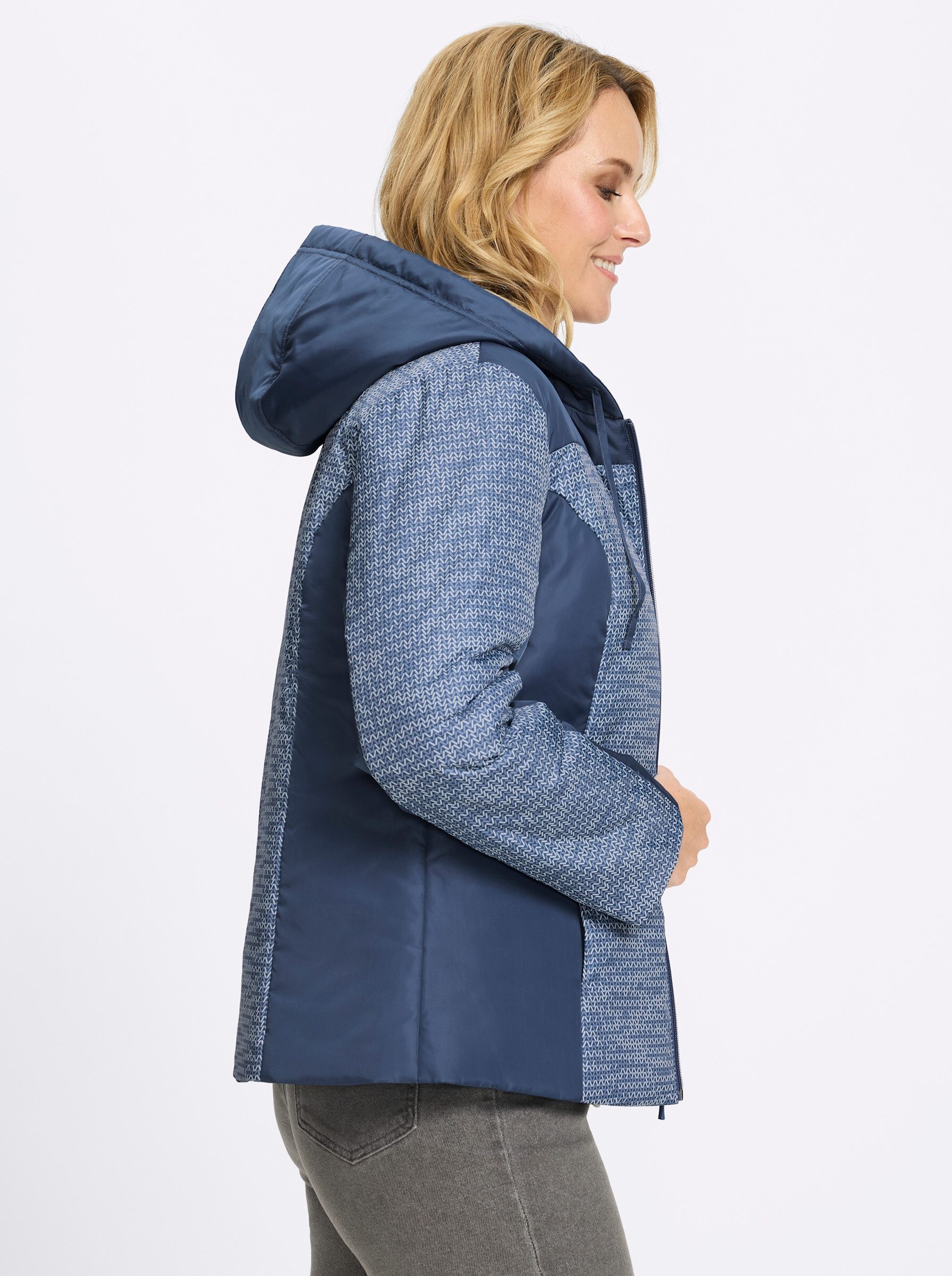 Sieh an! Allwetterjacke Steppjacke Langarm
